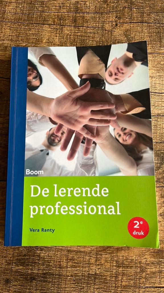 De lerende professional Vera Ranty 2e druk, Boeken, Studieboeken en Cursussen, Ophalen of Verzenden, Beta, Zo goed als nieuw, HBO