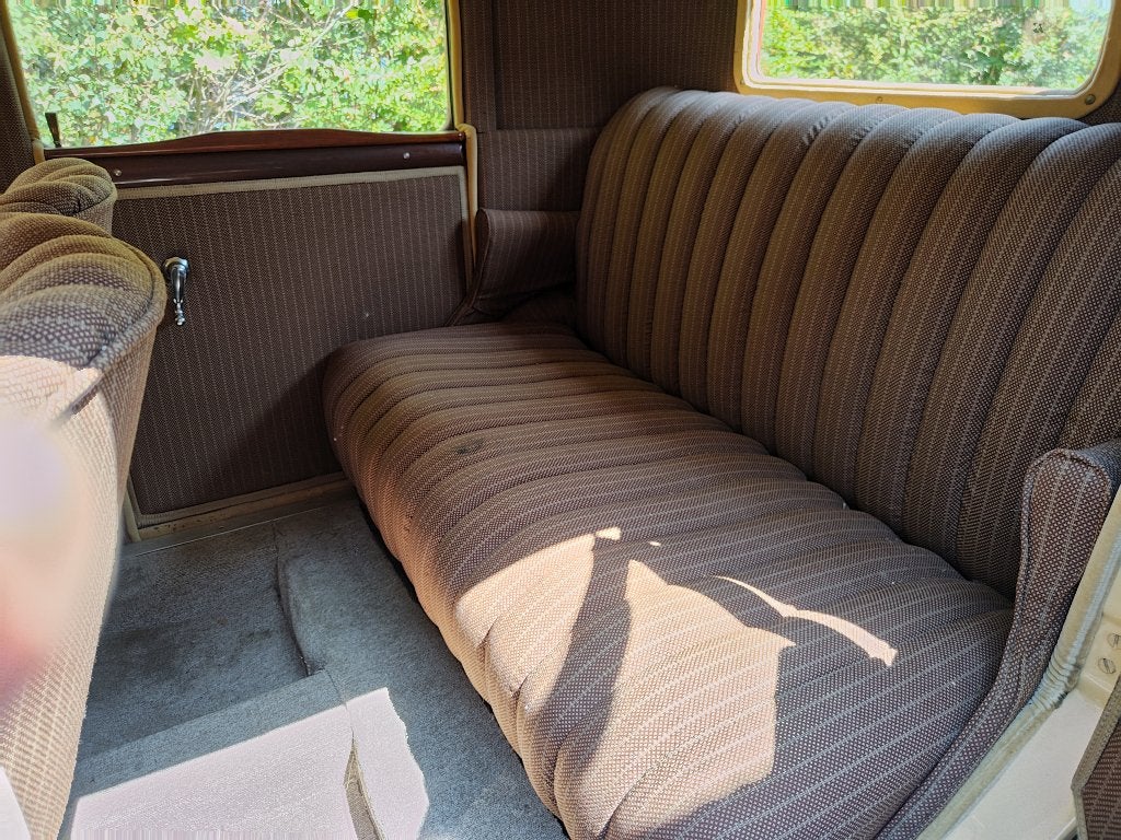 Citroën C4G Oldtimer 1931 Beige/rood/zwart, foto 12