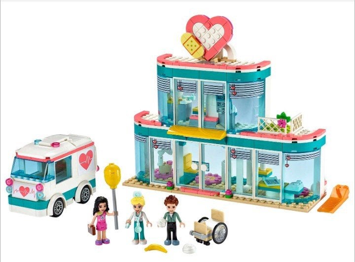 LEGO Friends 41394 Heartlake City Ziekenhuis, Ophalen of Verzenden, Zo goed als nieuw