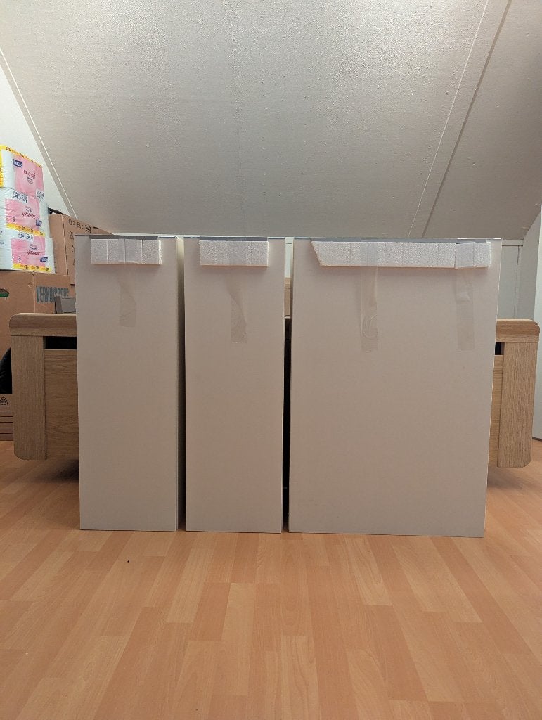 3 Nieuwe Witte Bovenkastjes Keuken – Ongebruikt, Ophalen, Wit, Nieuw, 50 tot 100 cm