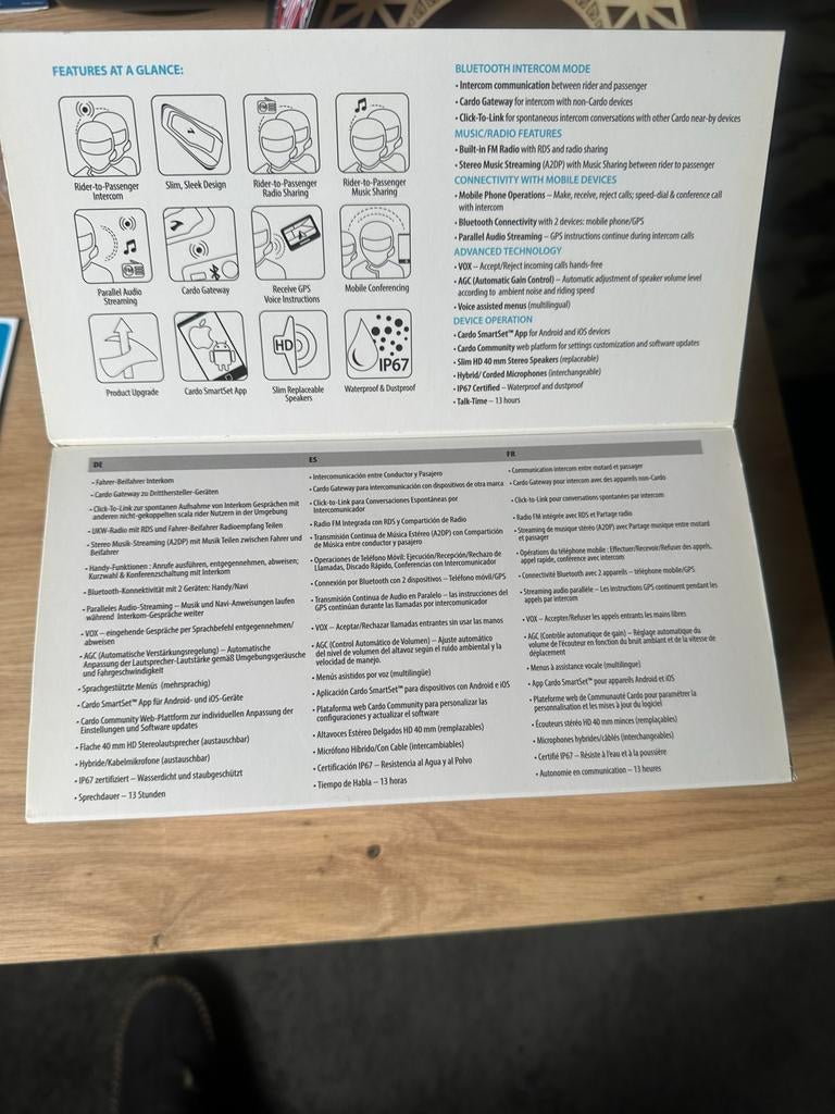 Cardo Scala Rider Freecom 2 communicatiesysteem, Ophalen of Verzenden, Zo goed als nieuw