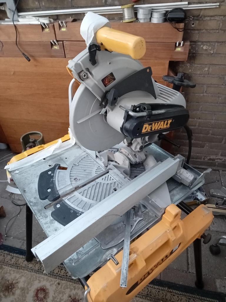 Tekoop dw 743 flipoverzaagmachine, Ophalen, Gebruikt, Cirkelzaag, Dewalt