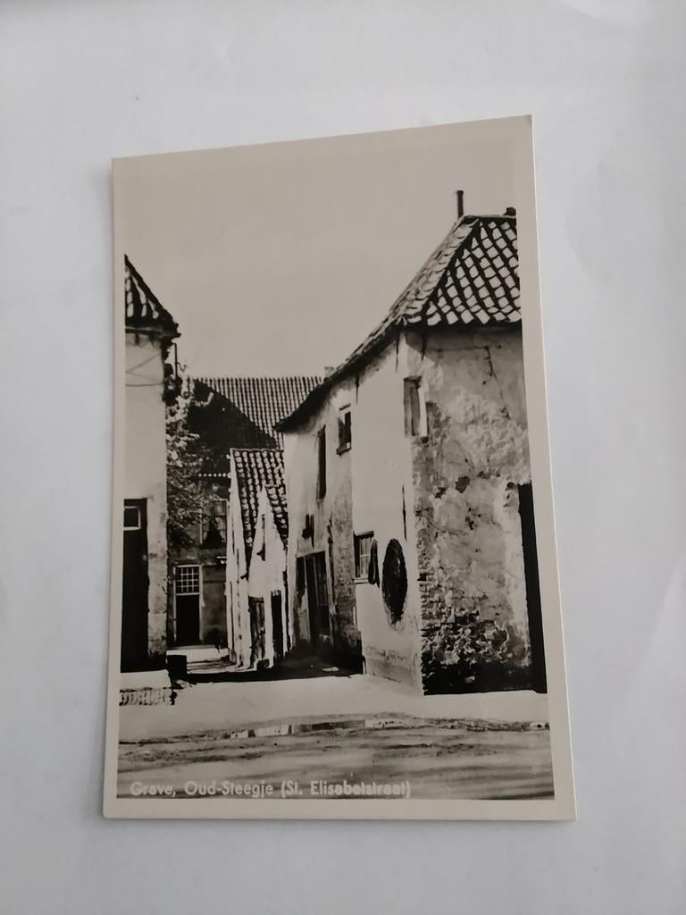GRAVE. OUD STEEGJE ! ST. ELISABETHSTRAAT), Verzamelen, Ophalen of Verzenden, Voor 1920, Noord-Brabant