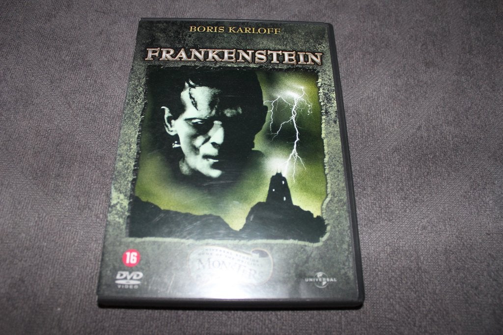 DVD Frankenstein, Cd's en Dvd's, Horror, Gebruikt, Vanaf 16 jaar, Ophalen of Verzenden