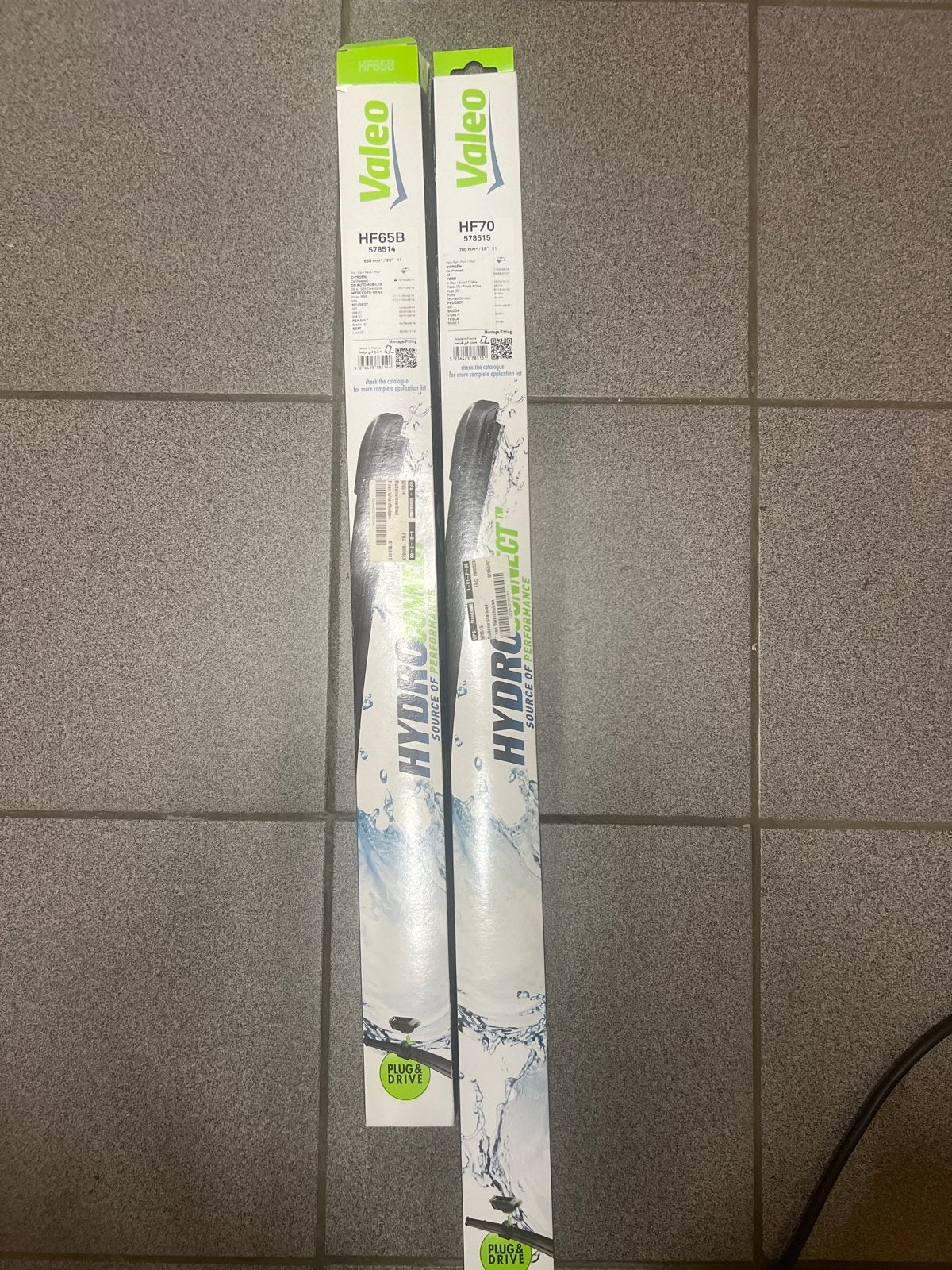 Nieuwe Valeo ruitenwisserbladen set (HF65B & HF70), Ophalen of Verzenden, Nieuw