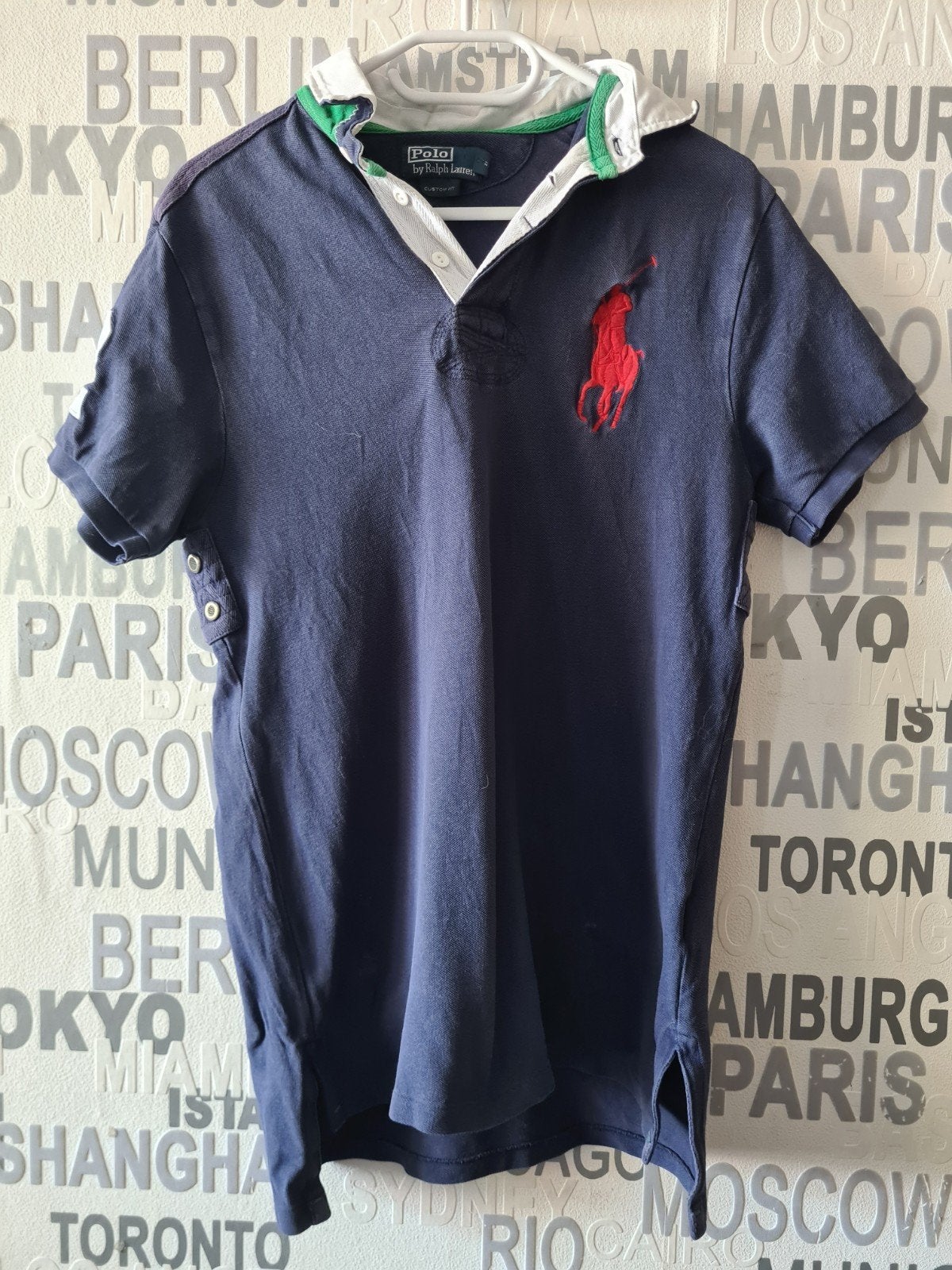 Ralph Lauren Polo Vintage Maat M, Ralph Lauren, Ophalen of Verzenden, Gedragen, Maat 48/50 (M)
