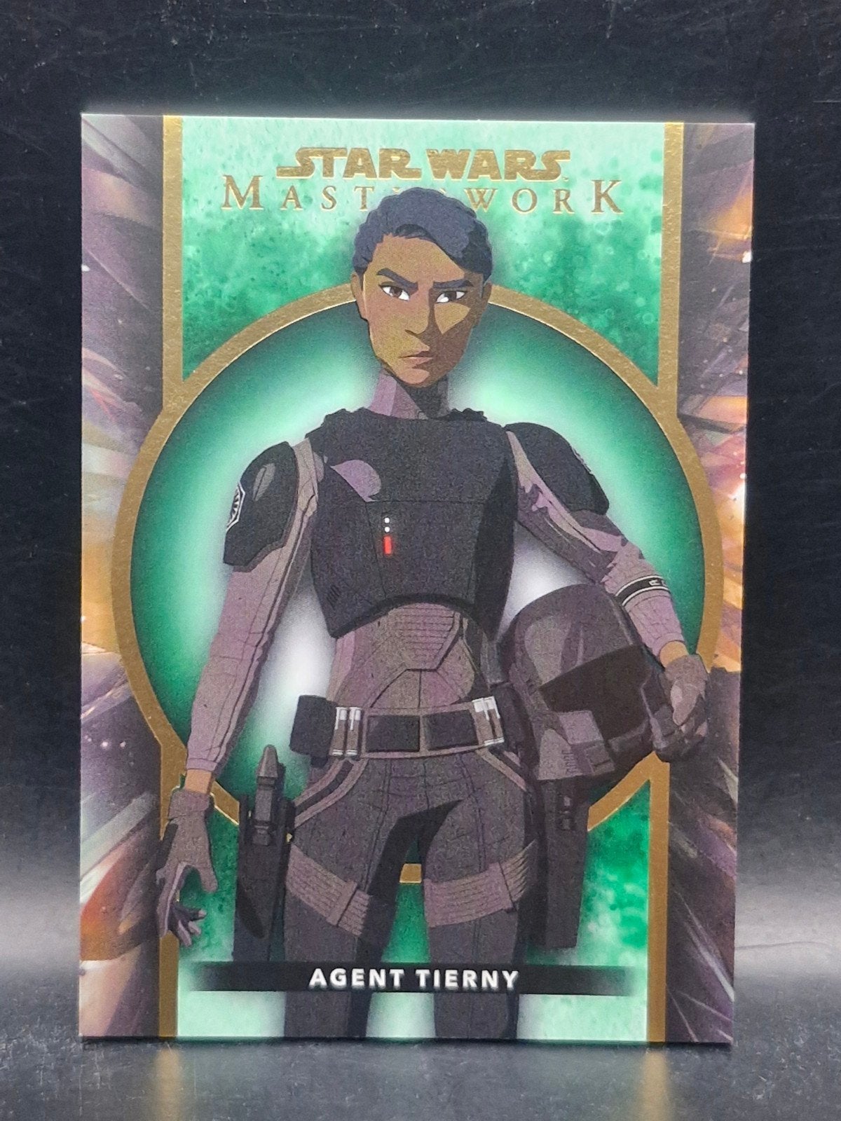 agent Tierny star wars topps limited edition 75/99, Ophalen of Verzenden, Zo goed als nieuw, Actiefiguurtje