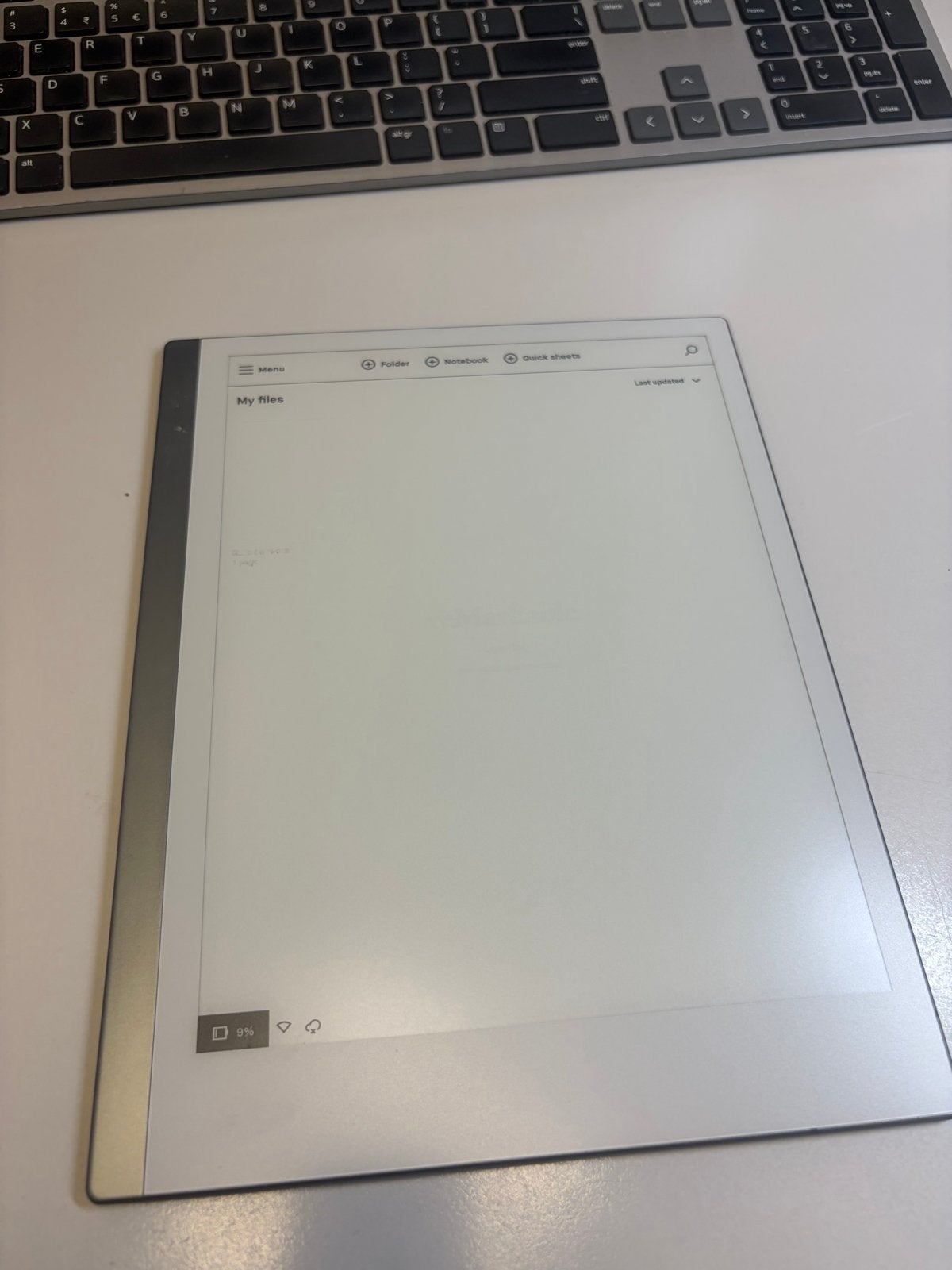 Remarkable 2 - Zo goed als nieuw (excl. pen), Ophalen, 8 GB, Touchscreen, Zo goed als nieuw