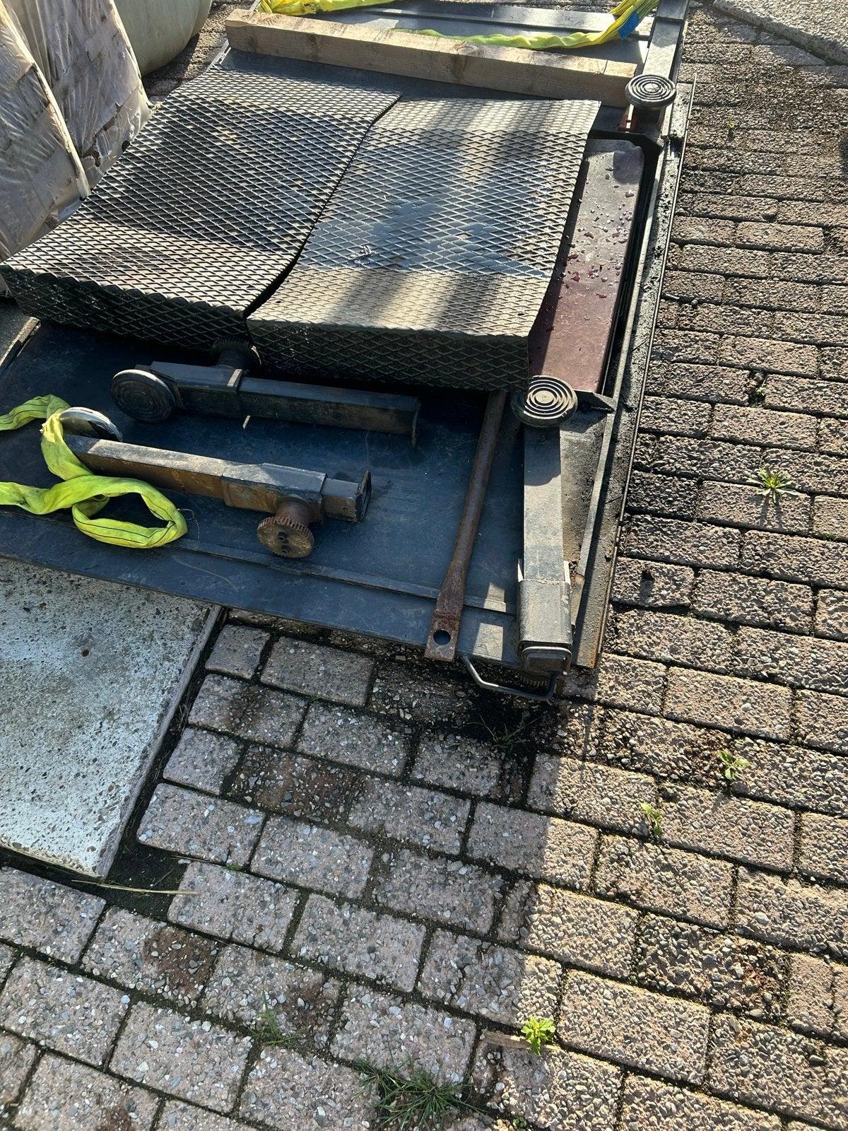 Poetsbrug op lucht - Robuuste constructie, Auto diversen, Ophalen, Gebruikt