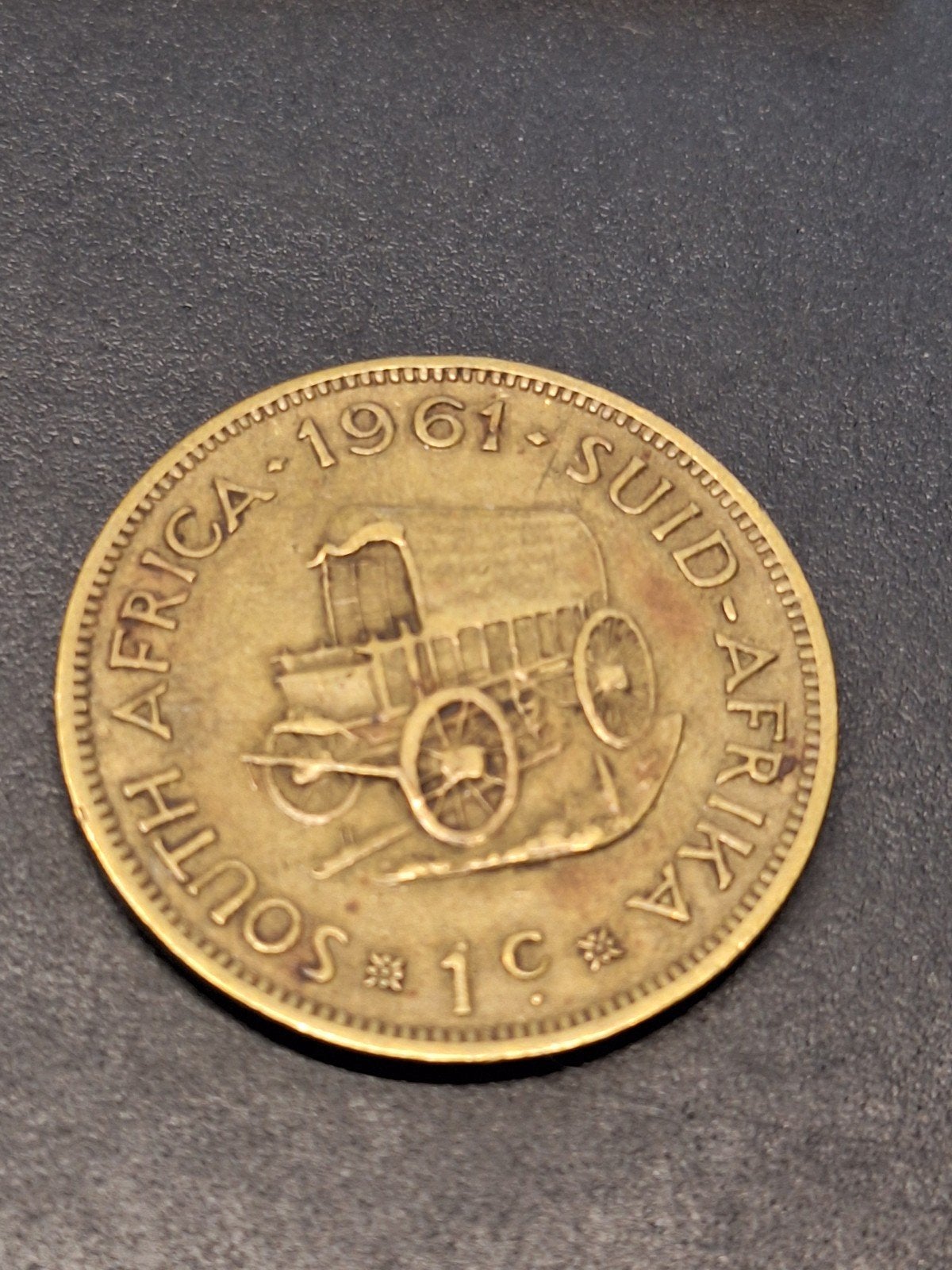 zuid Afrika cent 1961, Ophalen of Verzenden, Zuid-Afrika