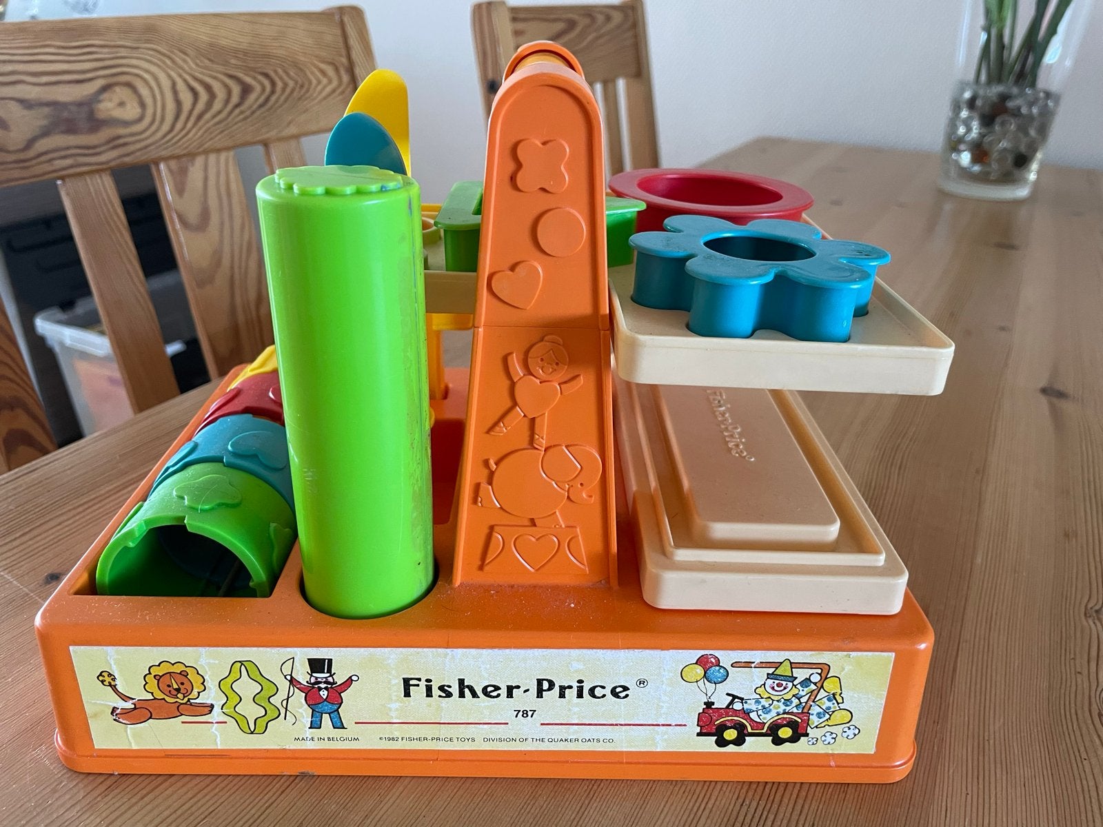 Vintage Fisher-Price 787 Activity Center Speelset uit 1982, Kinderen en Baby's, Speelgoed | Fisher-Price, Ophalen, Gebruikt, Speelset