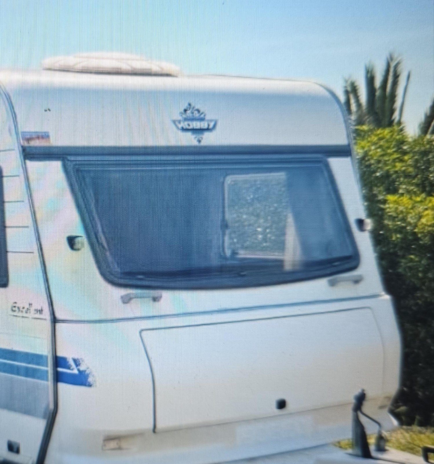 Voorraam Hobby Excellent 2001 gezocht, Caravans en Kamperen, Caravan accessoires, Ophalen of Verzenden, Gebruikt