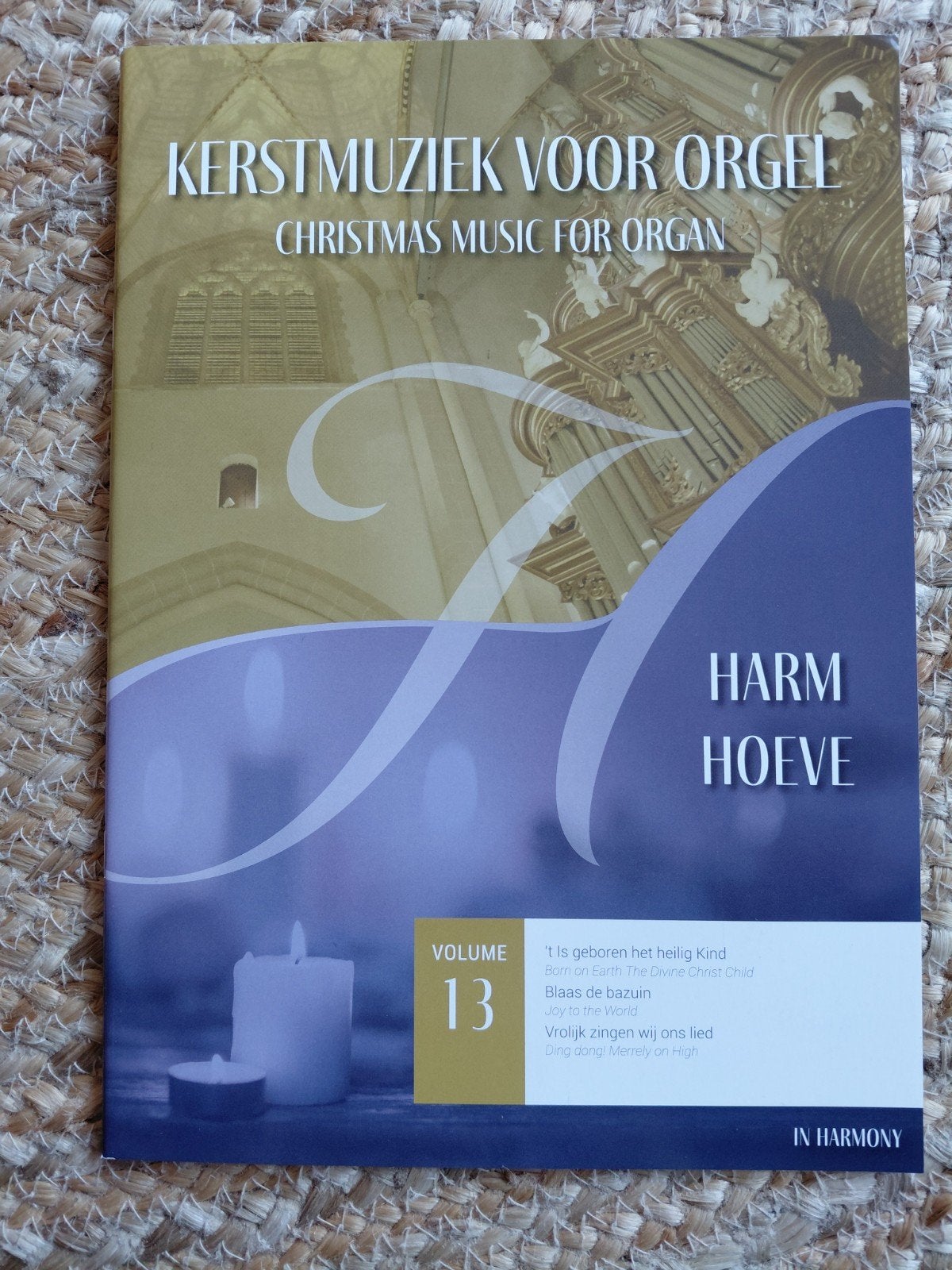 kerstmuziek voor orgel Harm Hoeve deel 13, Orgel, Nieuw, Ophalen of Verzenden, Religie en Gospel