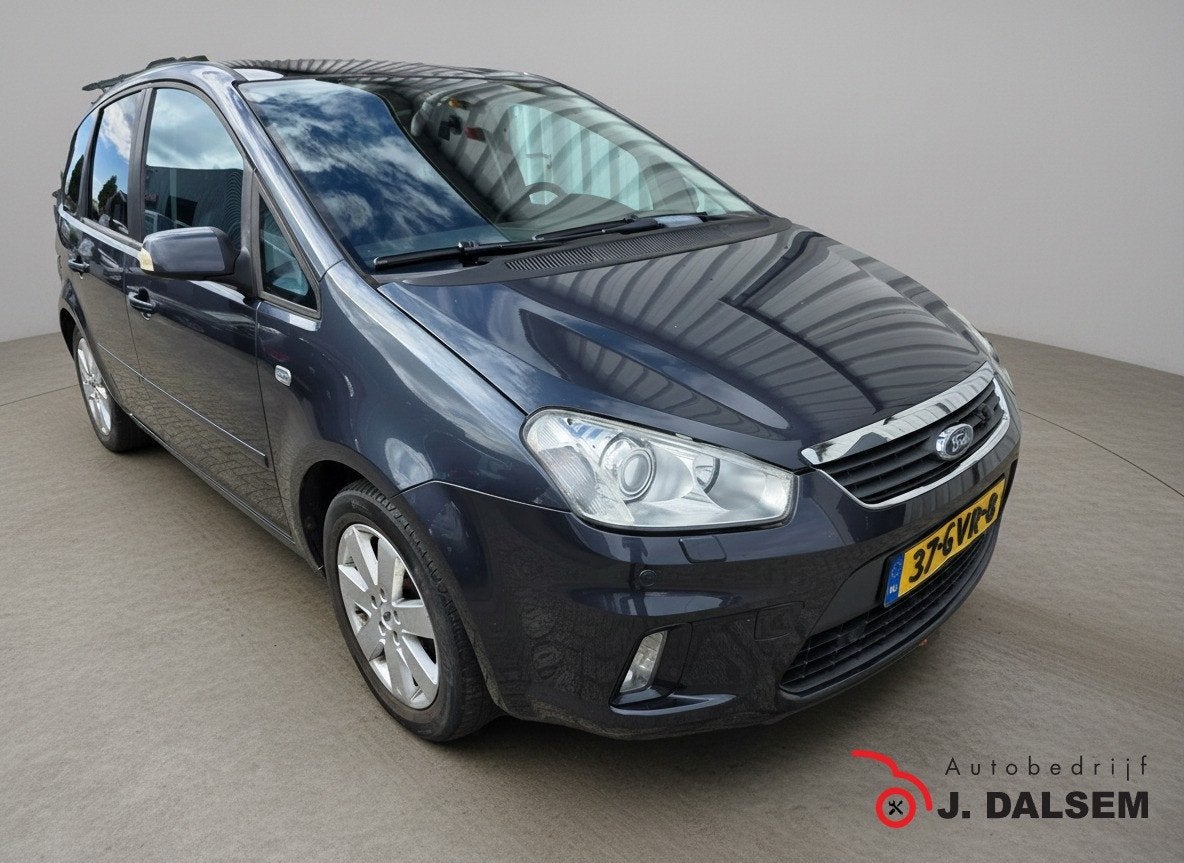 Ford C-MAX 1.8-16V Titanium Flexifuel (bj 2008), Auto's, Voorwielaandrijving, Gebruikt, 4 cilinders, Handgeschakeld
