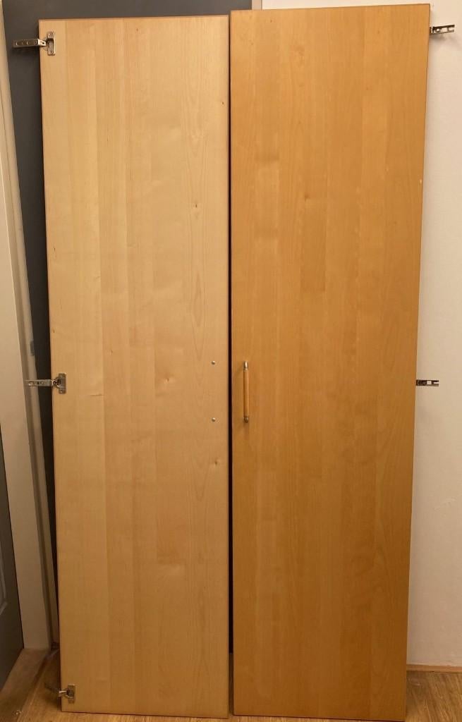 Twee deuren voor IKEA Pax, Ophalen, Gebruikt, 50 tot 100 cm, Minder dan 25 cm