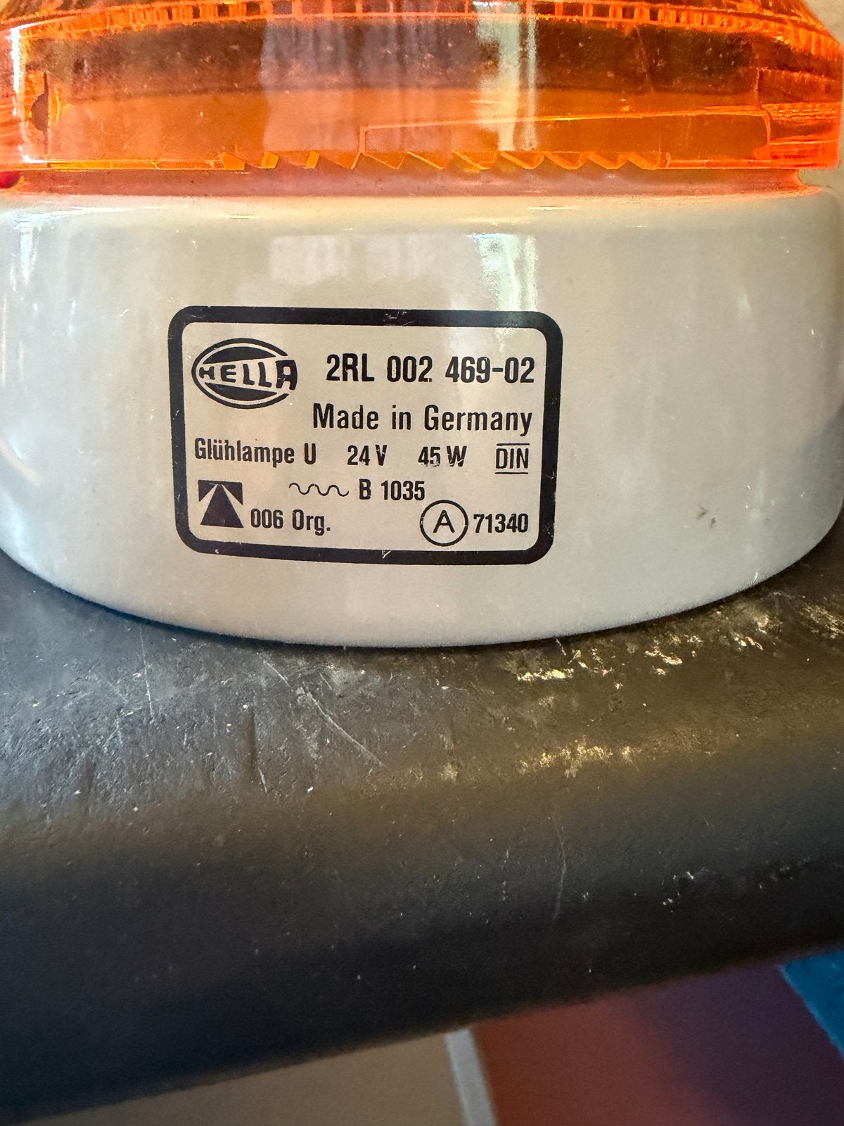 Hella zwaailamp 24V 45W - Ongetest uit ontruiming, Auto-onderdelen, Gebruikt, Overige automerken, Ophalen of Verzenden, Hella