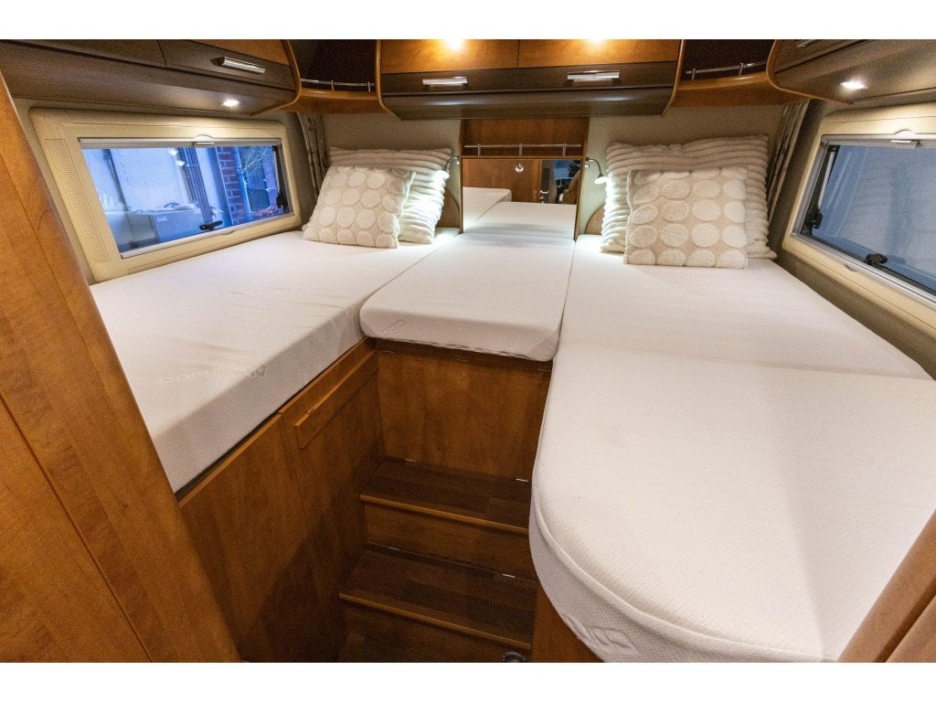 Carthago C-Tourer 148 Enkele bedden Euro5 Maxi chassis Topst, Caravans en Kamperen, Campers, Ringverwarming, Fiat, Bedrijf, Carthago