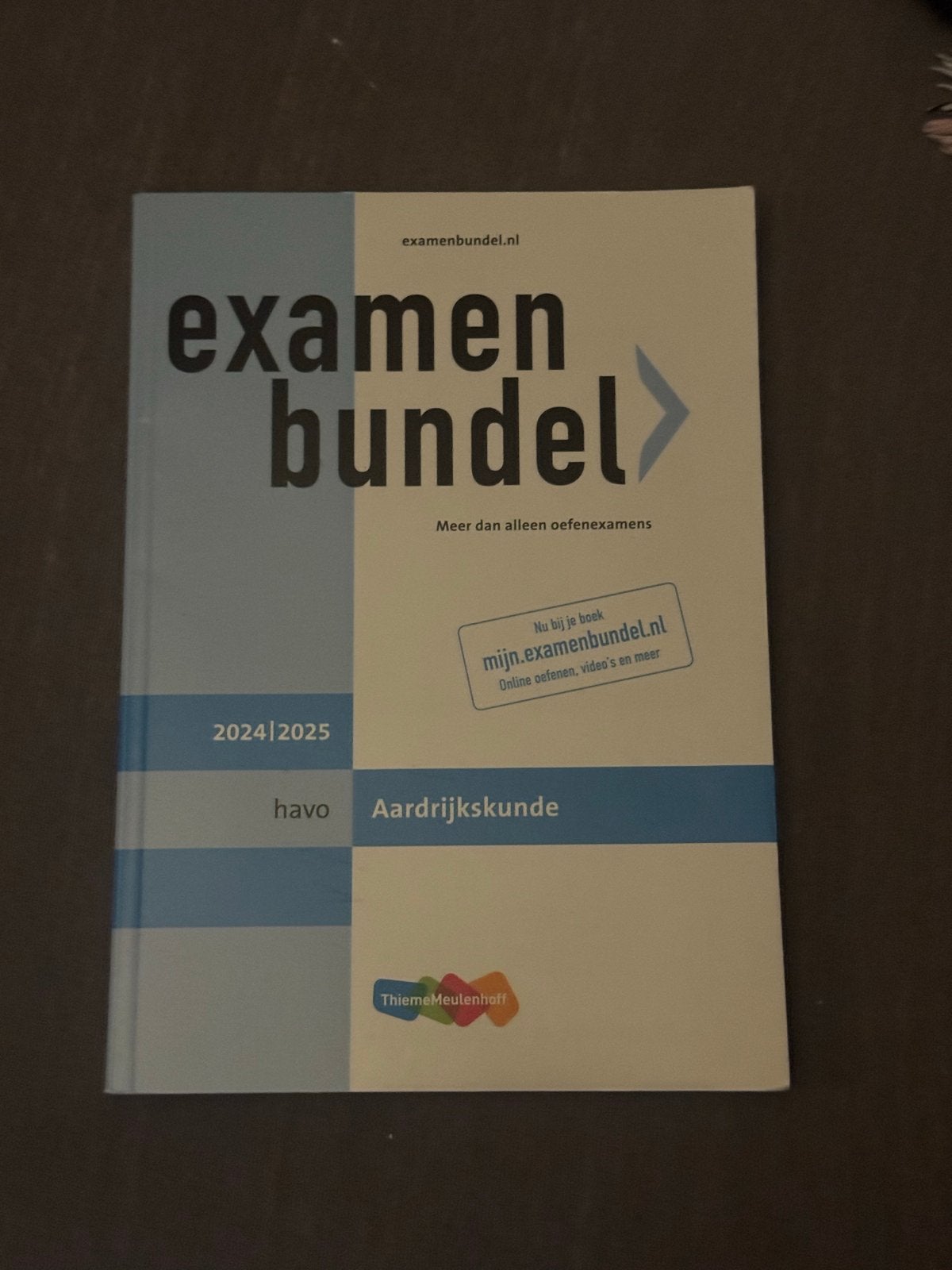 Examenbundel Aardrijkskunde HAVO 2024/2025, Ophalen of Verzenden, Zo goed als nieuw, HAVO, Aardrijkskunde
