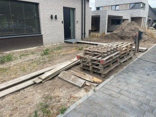 Afvalhout haardhout Waalwijk, Minder dan 3 m³, Ophalen