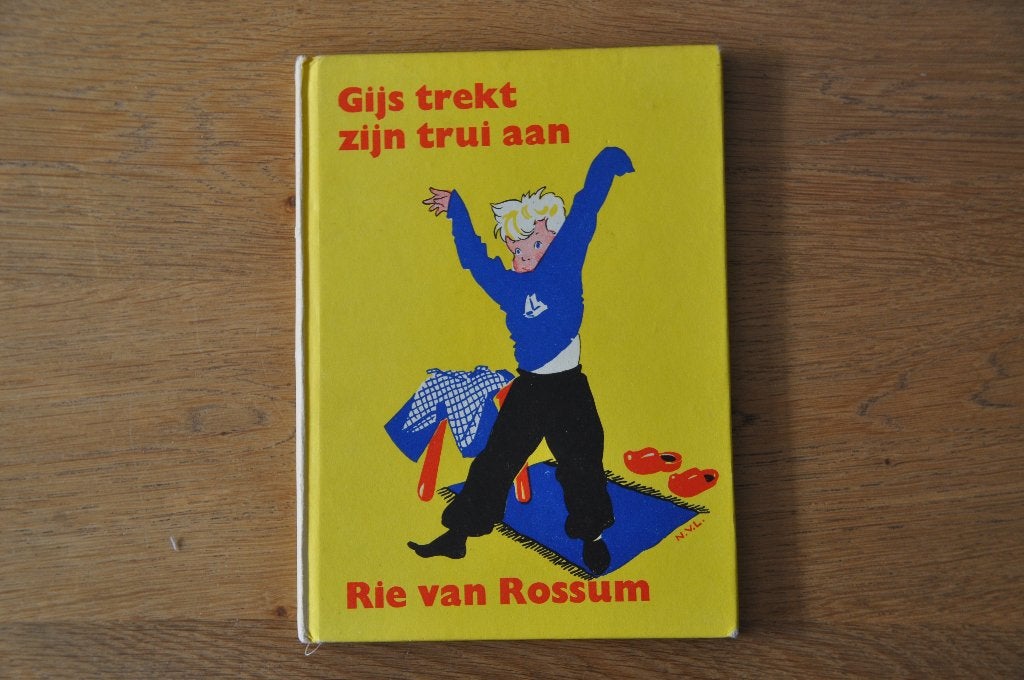 Rie van Rossum - Gijs trekt zijn trui aan, Boeken, Ophalen of Verzenden, Gelezen, Rie van Rossum, Fictie algemeen