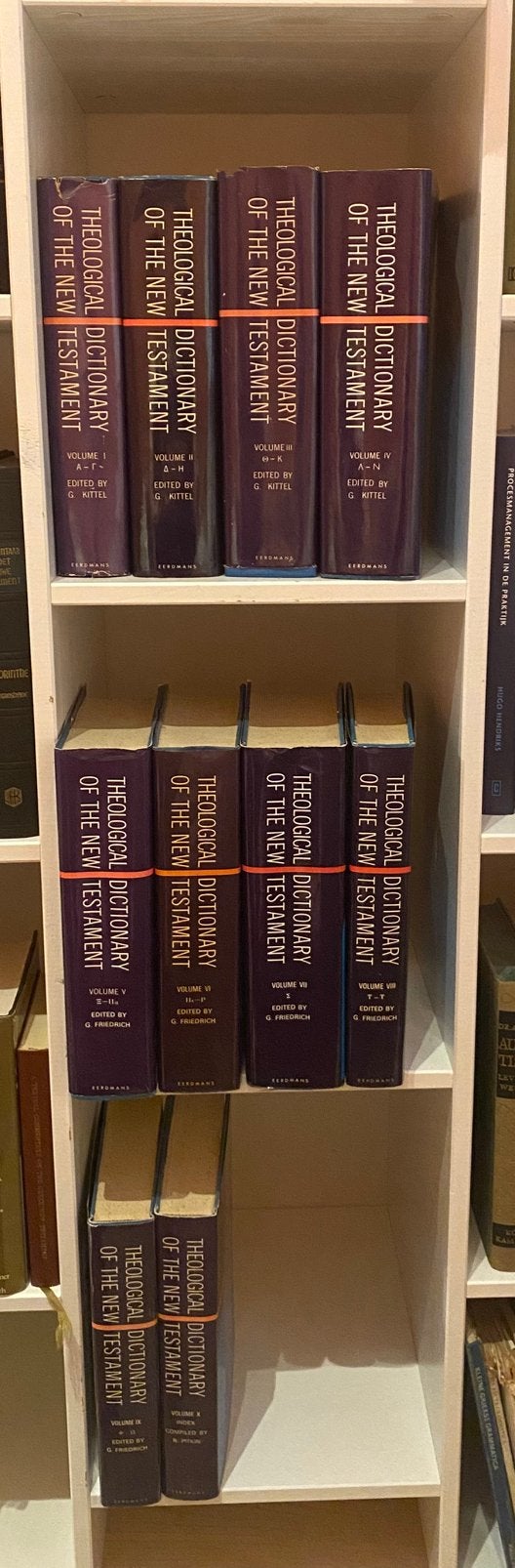 Kittel - Theological dictionary of the NT, Ophalen of Verzenden, Zo goed als nieuw