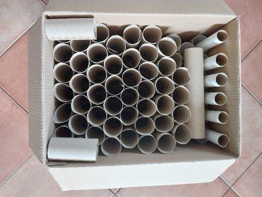 Lege keuken- en wc rolletjes, Hobby en Vrije tijd, Ophalen of Verzenden, Zo goed als nieuw, Papier of Karton, Knutselmateriaal