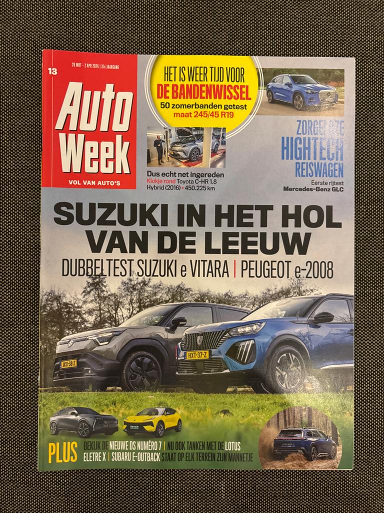 AutoWeek Magazine - Editie 13 (26 mrt - 2 apr 2026), Ophalen of Verzenden, Nieuw