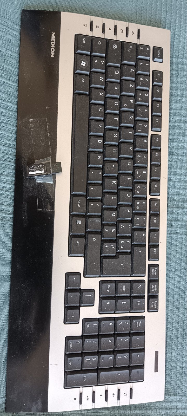 Medion Frans Toetsenbord - Azerty Indeling, Ophalen, Gebruikt, Numeriek gedeelte, Bedraad
