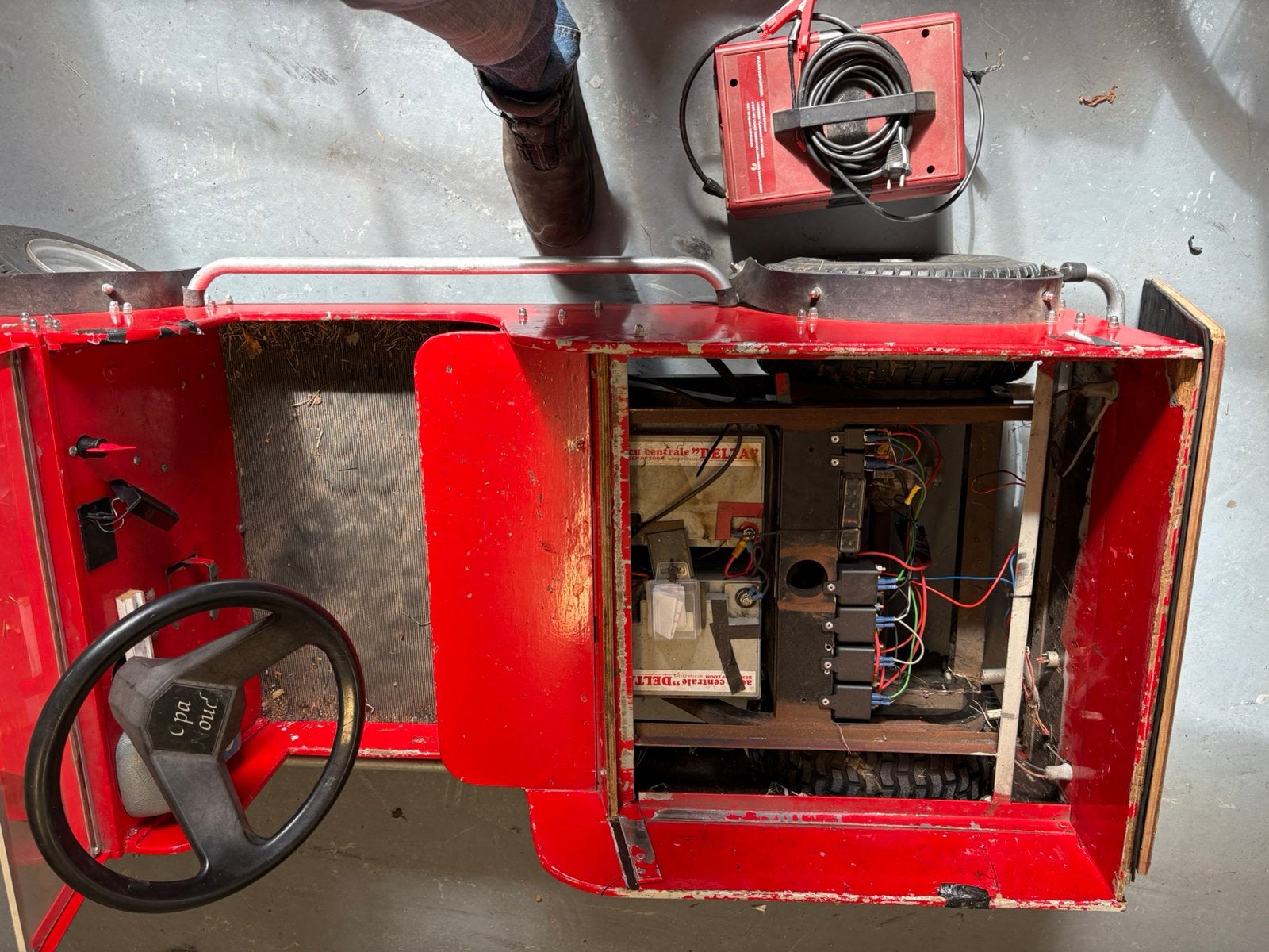 Electrische kinderauto, Gebruikt