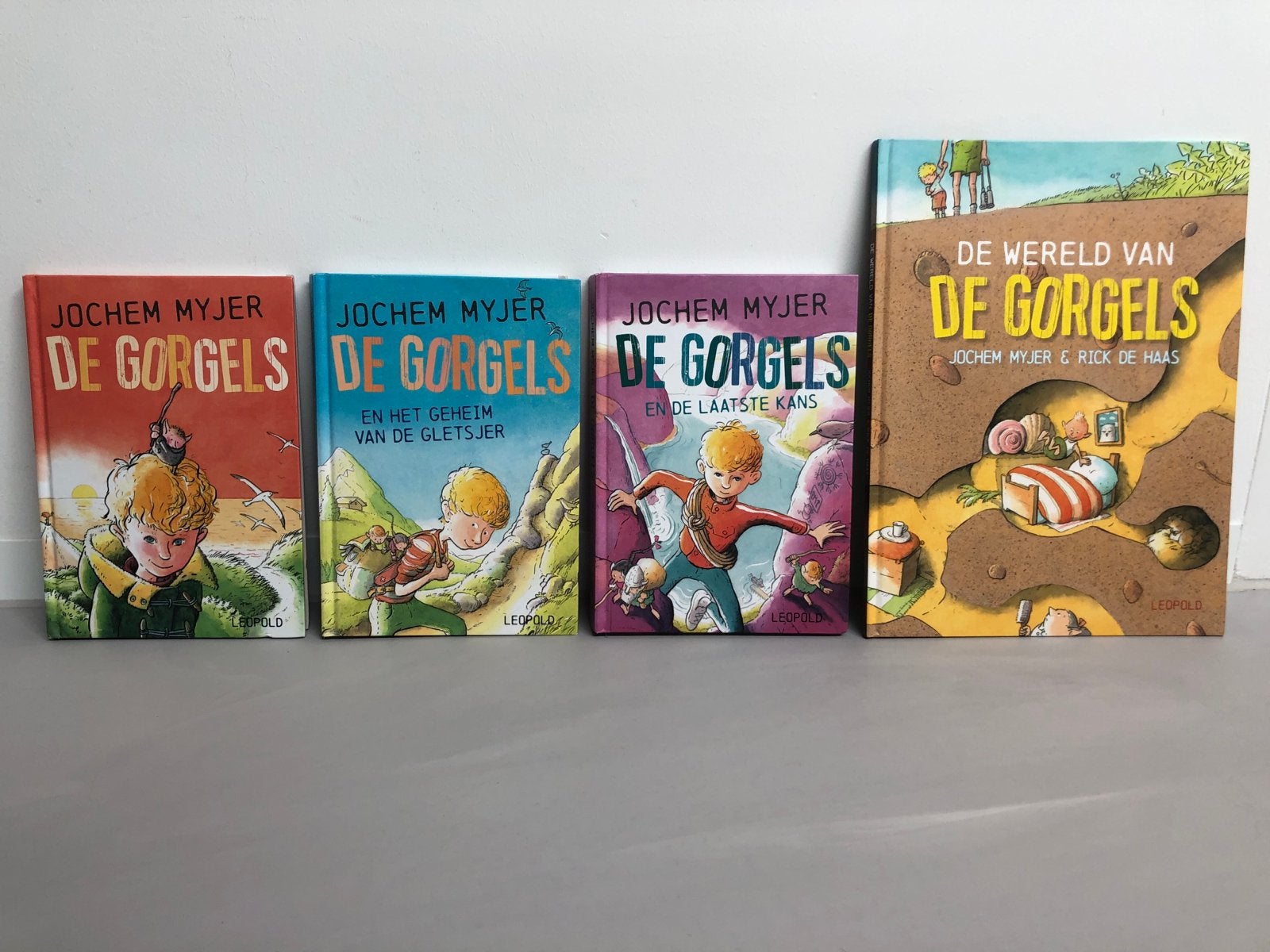De Gorgels boeken set - Jochem Myjer (4 hardcover boeken), Ophalen of Verzenden, Zo goed als nieuw, Fictie algemeen