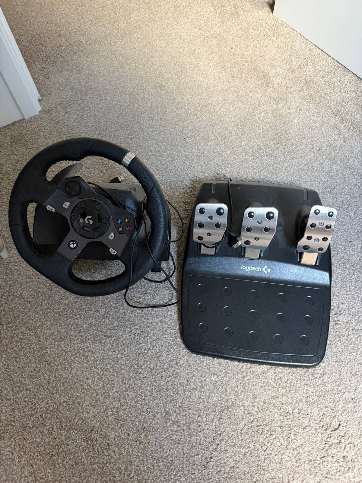 Logitech G29 Driving Force Racestuur en Pedalen, Ophalen, Racestuur, Force feedback, PlayStation
