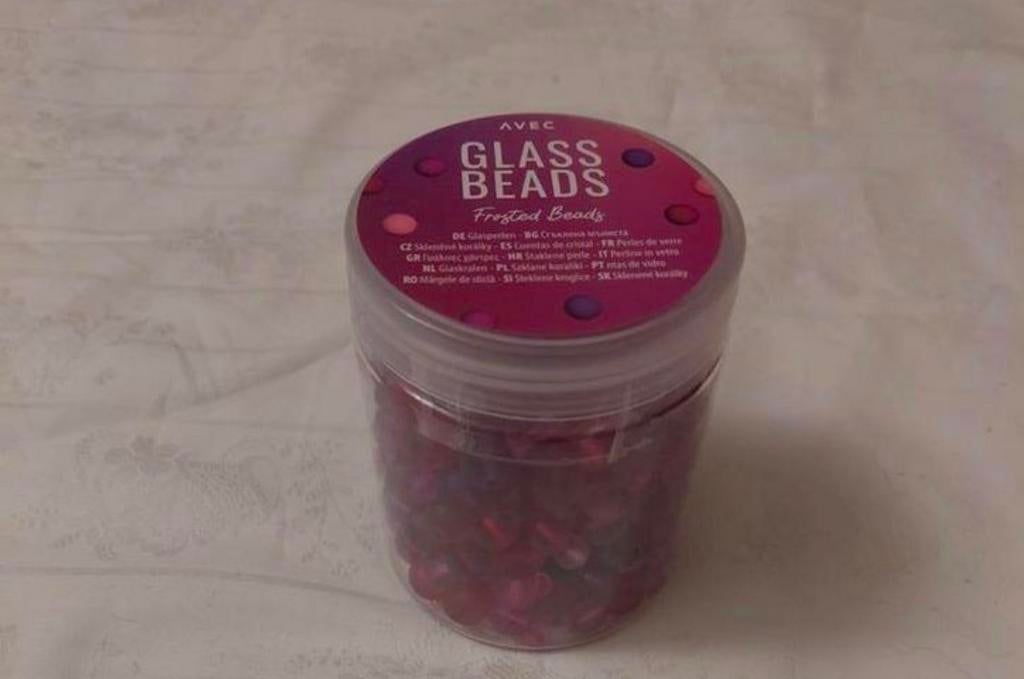 Avec Glass Beads Frosted Beads. OPRUIMING!, Ophalen, Nieuw, Kraal