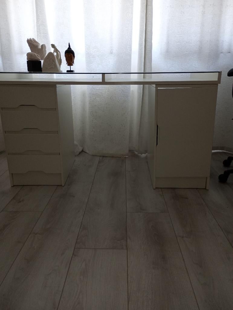 Bureau of make-up tafel, Ophalen, Gebruikt, Spaanplaat of MDF, IKEA