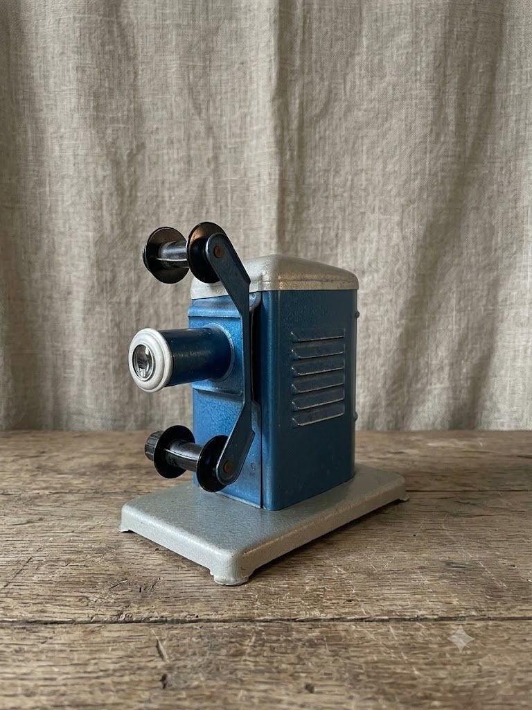 Vintage 8mm Filmprojector - Blauw, Audio, Tv en Foto, Filmrollen, Ophalen of Verzenden, Accessoire