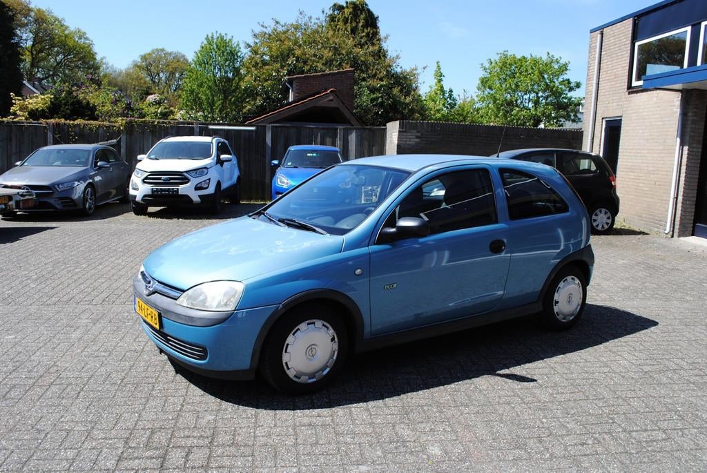 Opel Corsa 1.0-12V Eco Easytronic AUTOMAAT, NWE APK, Auto's, Opel, 450 kg, Blauw, 973 cc, Origineel Nederlands