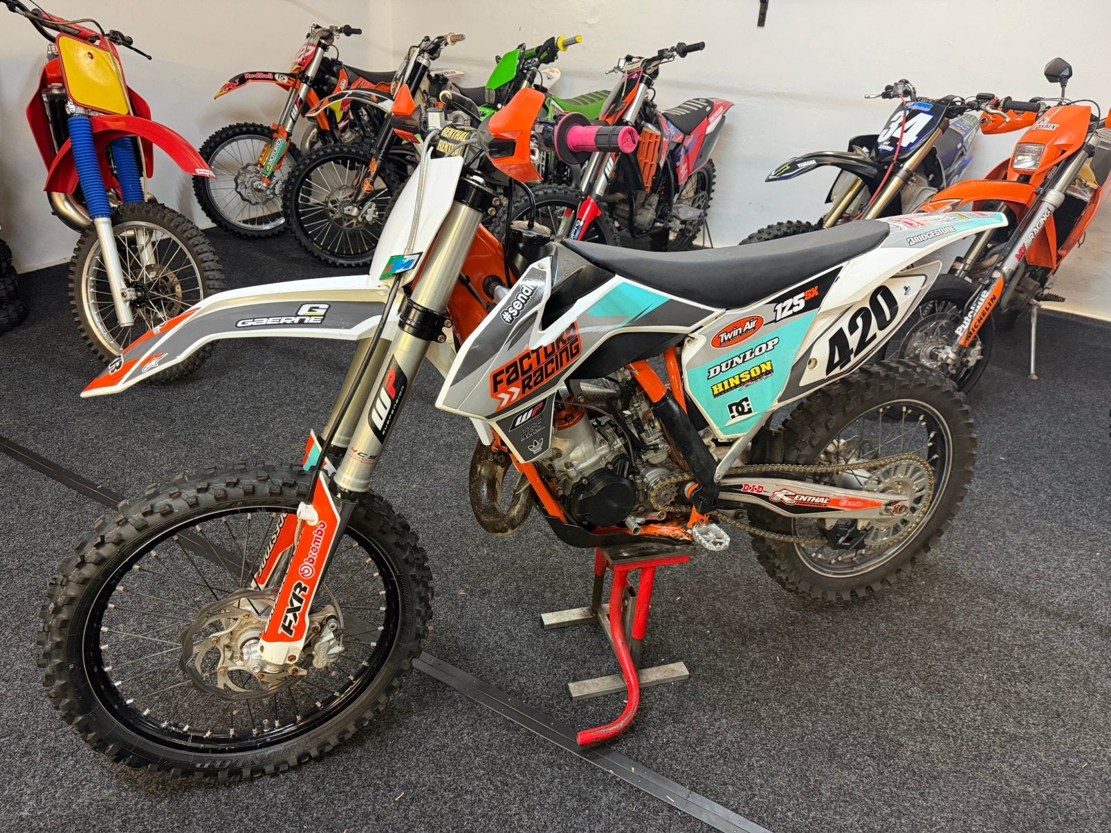 Ktm sx 125 2014, Gebruikt, Particulier, Crossmotor, Minimaal motorrijbewijs A2