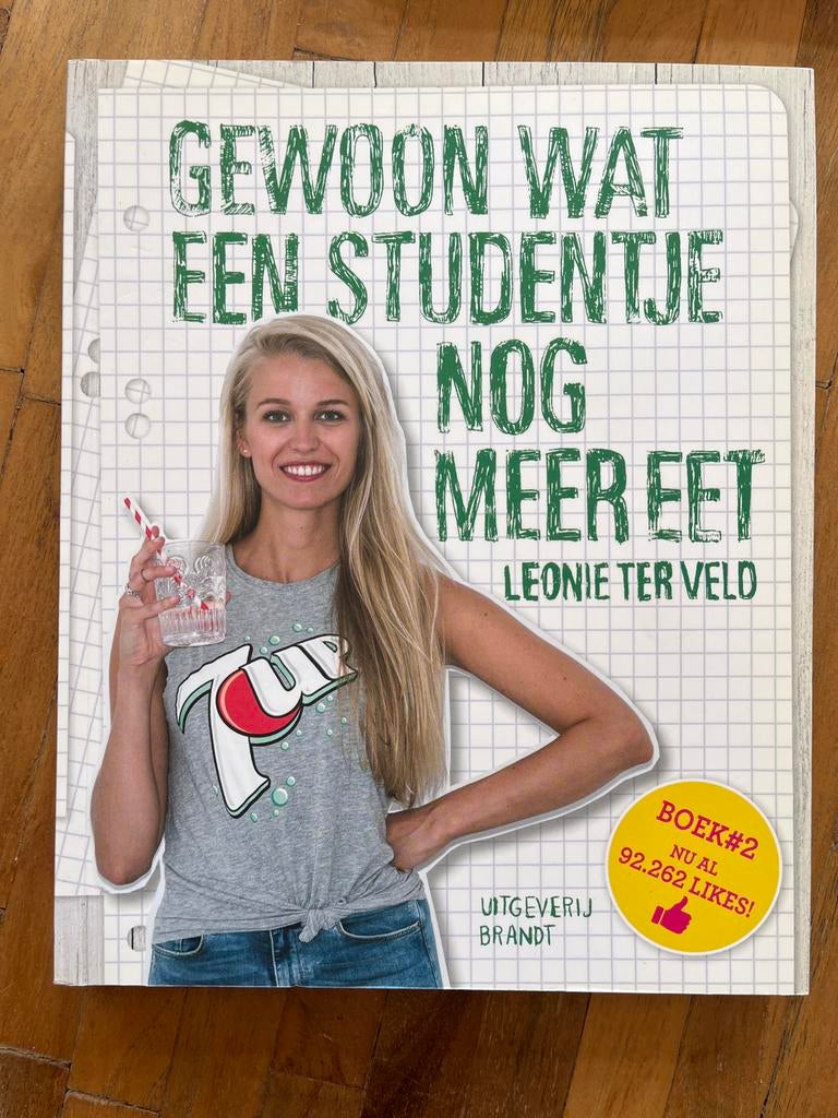 Gewoon wat een studentje nog meer eet - Leonie ter Veld, Gelezen, Hoofdgerechten, Ophalen of Verzenden, Gezond koken