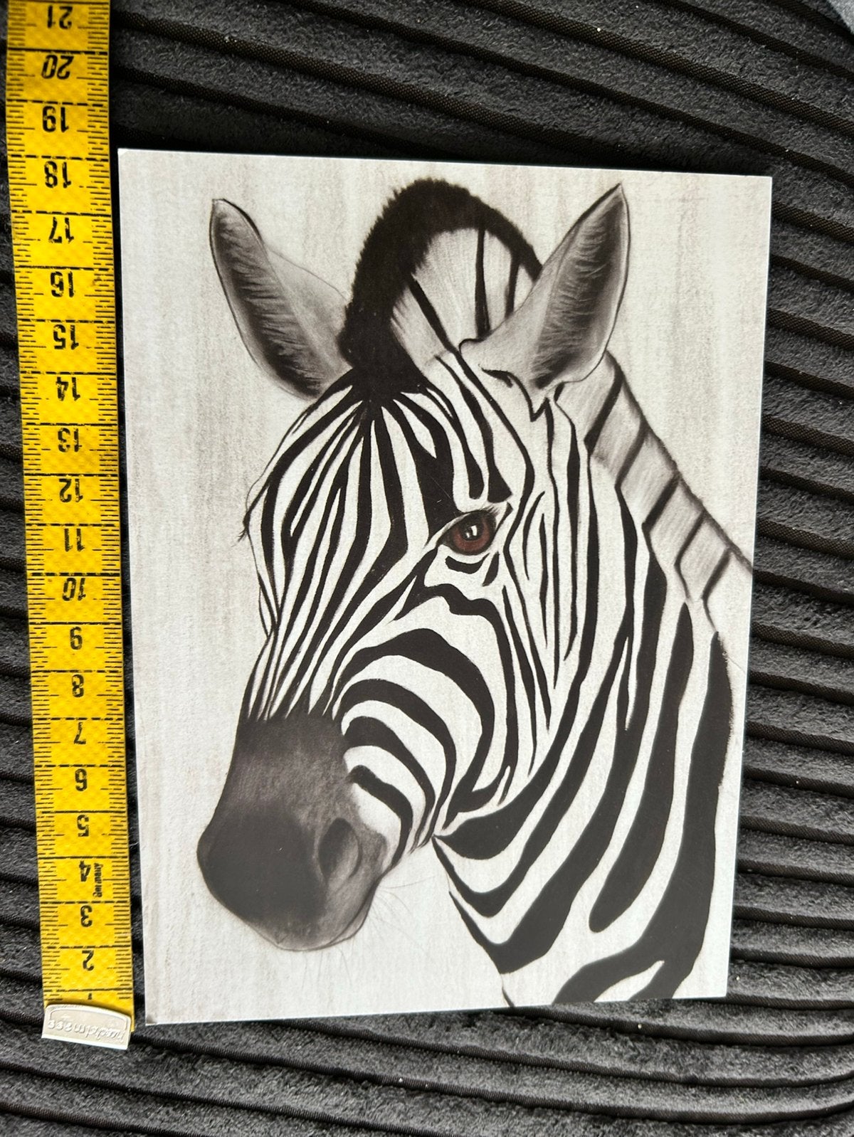 Grote Ikea kaart Zebra, Ophalen of Verzenden, 1980 tot heden