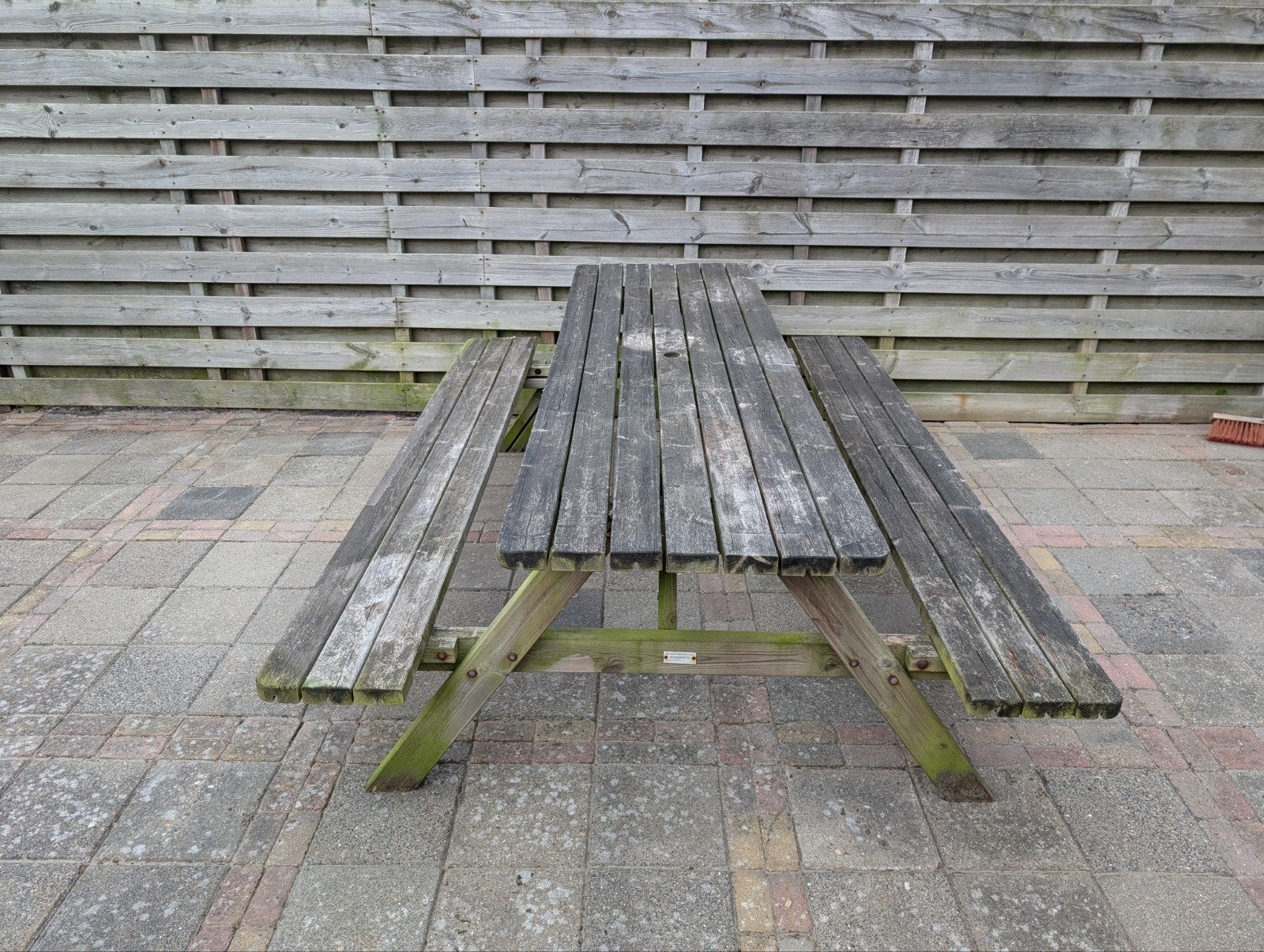 Gebruikte Picknicktafel Gratis, Ophalen, Gebruikt, Rechthoekig, Hout