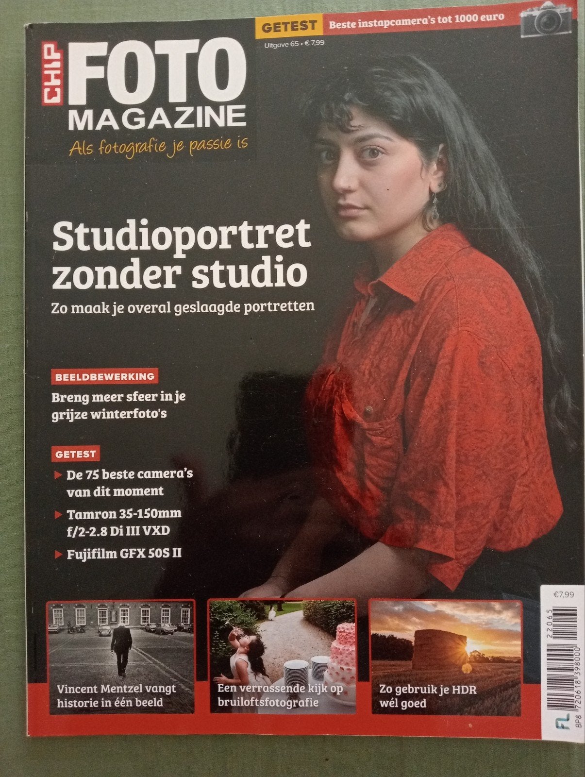 Chip Foto Magazine - Studioportret zonder studio, Boeken, Ophalen of Verzenden, Zo goed als nieuw, Fotografie algemeen