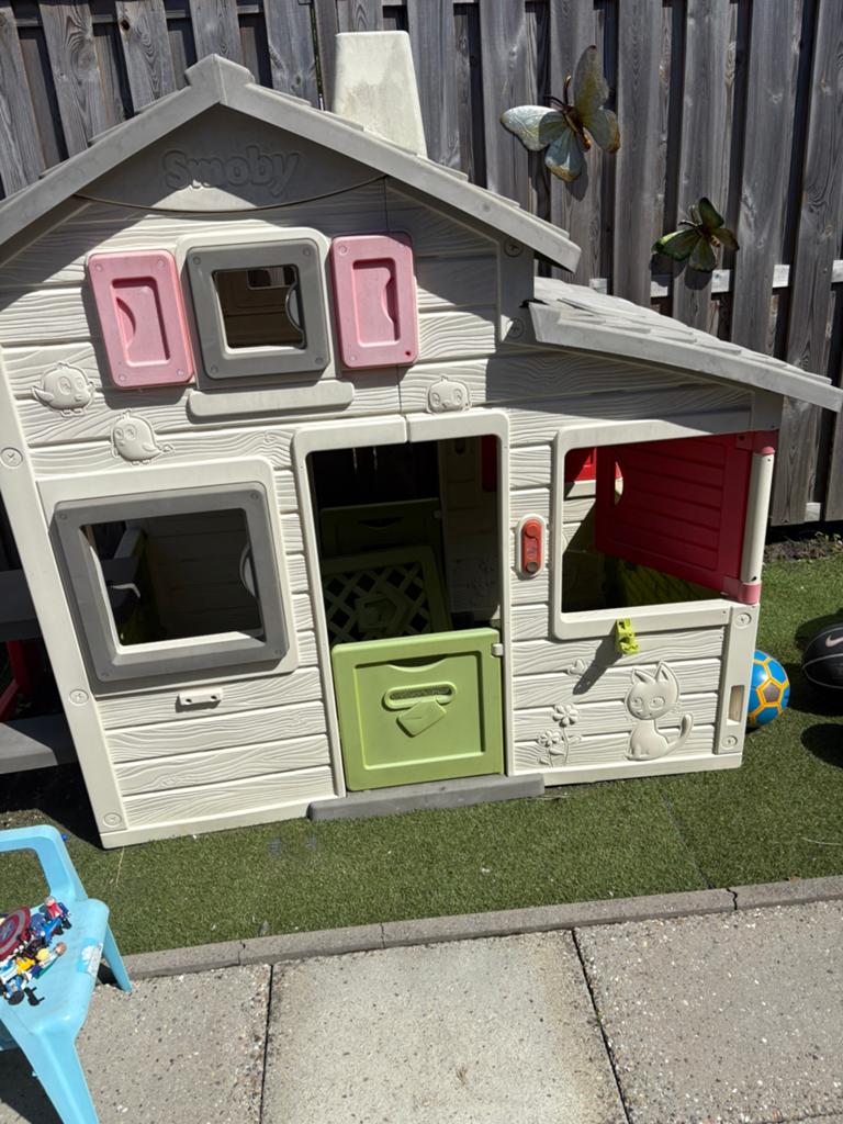 Smoby speelhuis, Ophalen, Gebruikt, Kunststof