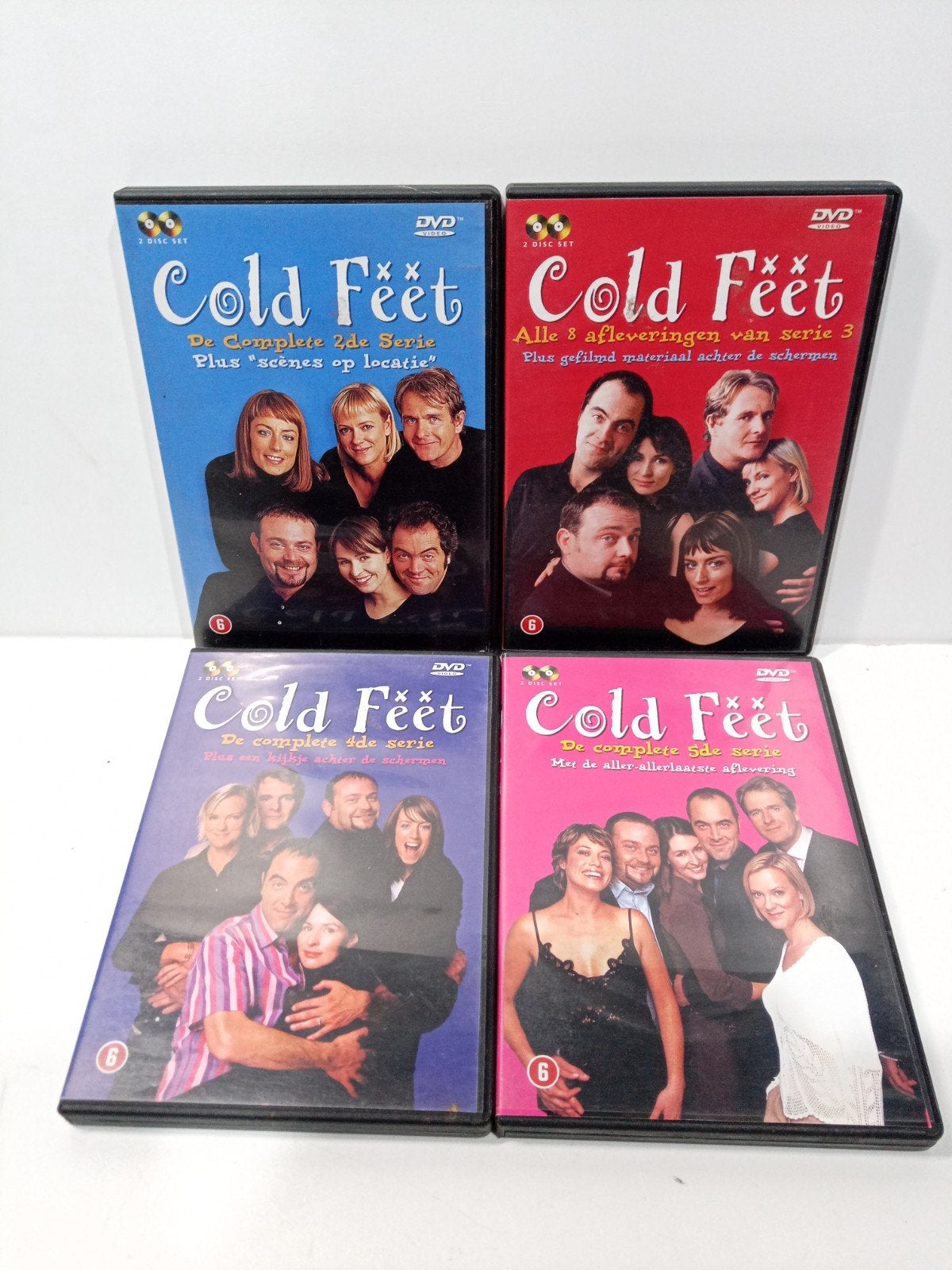 Cold Feet DVD Boxset - Seizoen 2, 3, 4 & 5 (Gebruikt), Cd's en Dvd's, Dvd's | Tv en Series, Ophalen of Verzenden