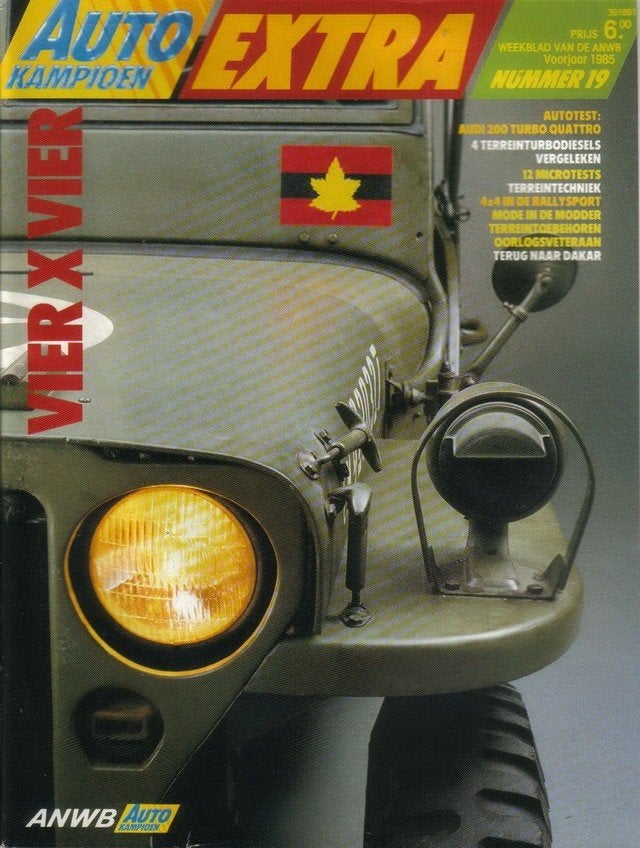 Autokampioen 19 1985 : Daihatsu Rocky - Audi 200 Turbo Quatt, Ophalen of Verzenden, Gelezen, Algemeen
