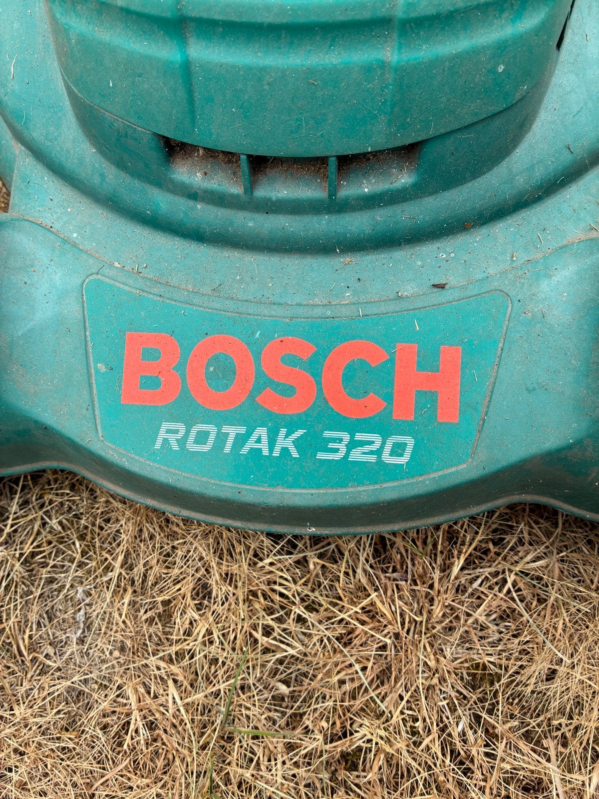 Bosch Rotak 320 elektrische grasmaaier, Ophalen, Cirkelmaaier, Gebruikt, Elektrische grasmaaier
