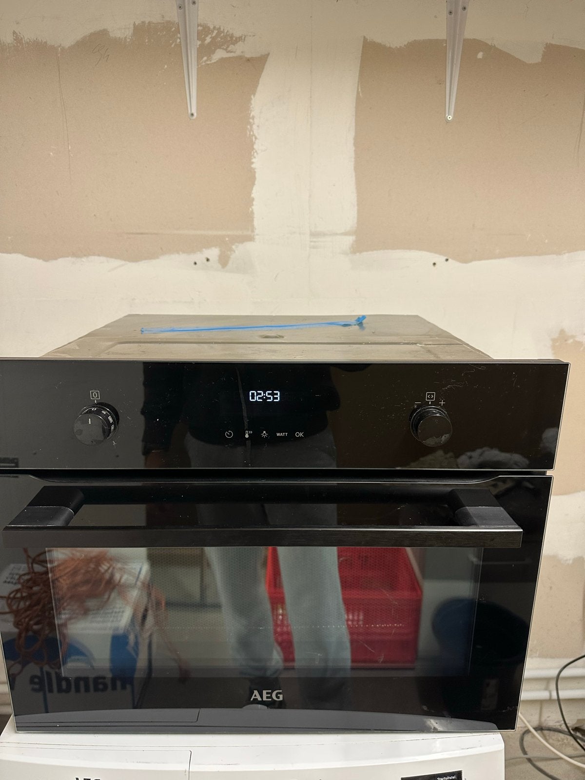 AEG Inbouw Oven CME565060B - Zo goed als nieuw, Witgoed en Apparatuur, Ophalen, 45 tot 50 cm, Oven, Zo goed als nieuw