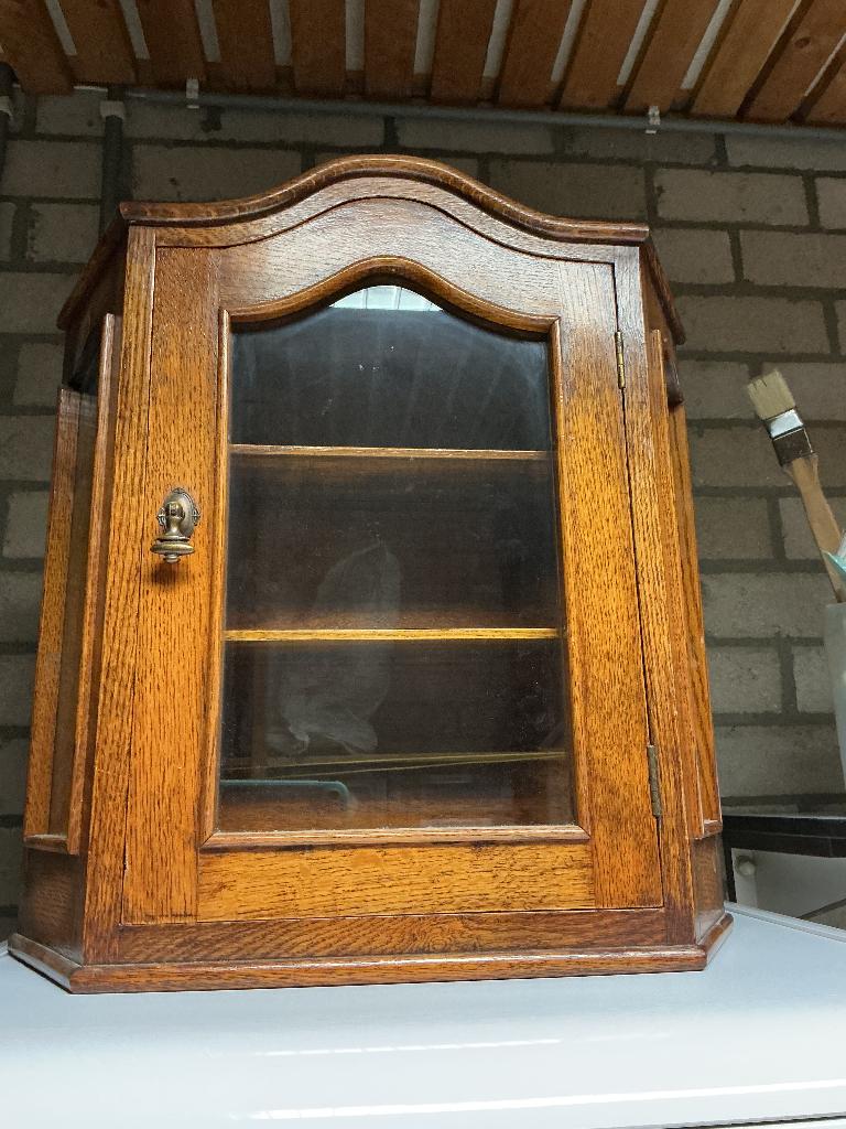 Vitrine kastje, Huis en Inrichting, Kasten | Vitrinekasten, Ophalen, 25 tot 50 cm, 50 tot 100 cm, Minder dan 100 cm
