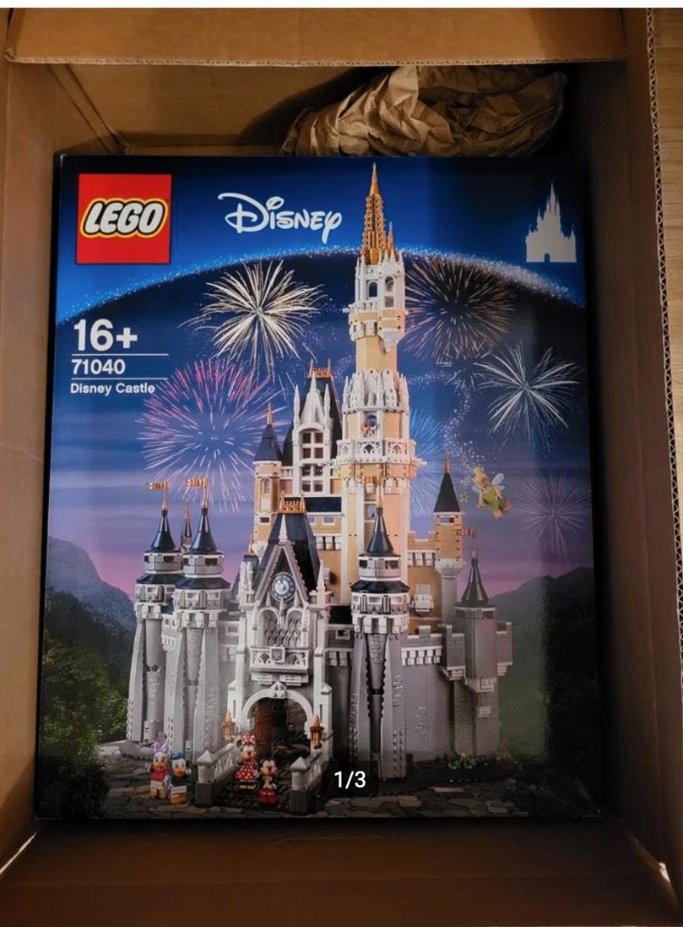 NIEUW en ongeopend: LEGO Disney Het Disney Kasteel - 71040, Ophalen, Compleet, Lego, Nieuw