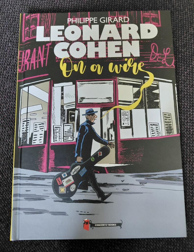Leonard Cohen on a wire, Eén stripboek, Ophalen of Verzenden, Zo goed als nieuw, Philippe Girard