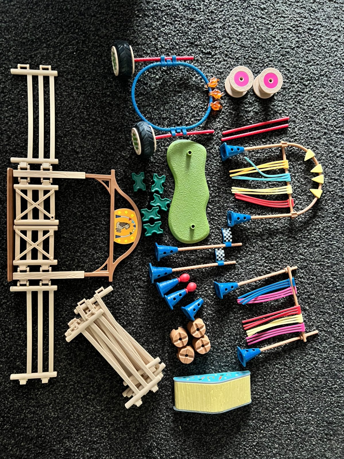Complete horse agility set van schleich, Ophalen, Zo goed als nieuw, Paard, Beeldje of Figuurtje