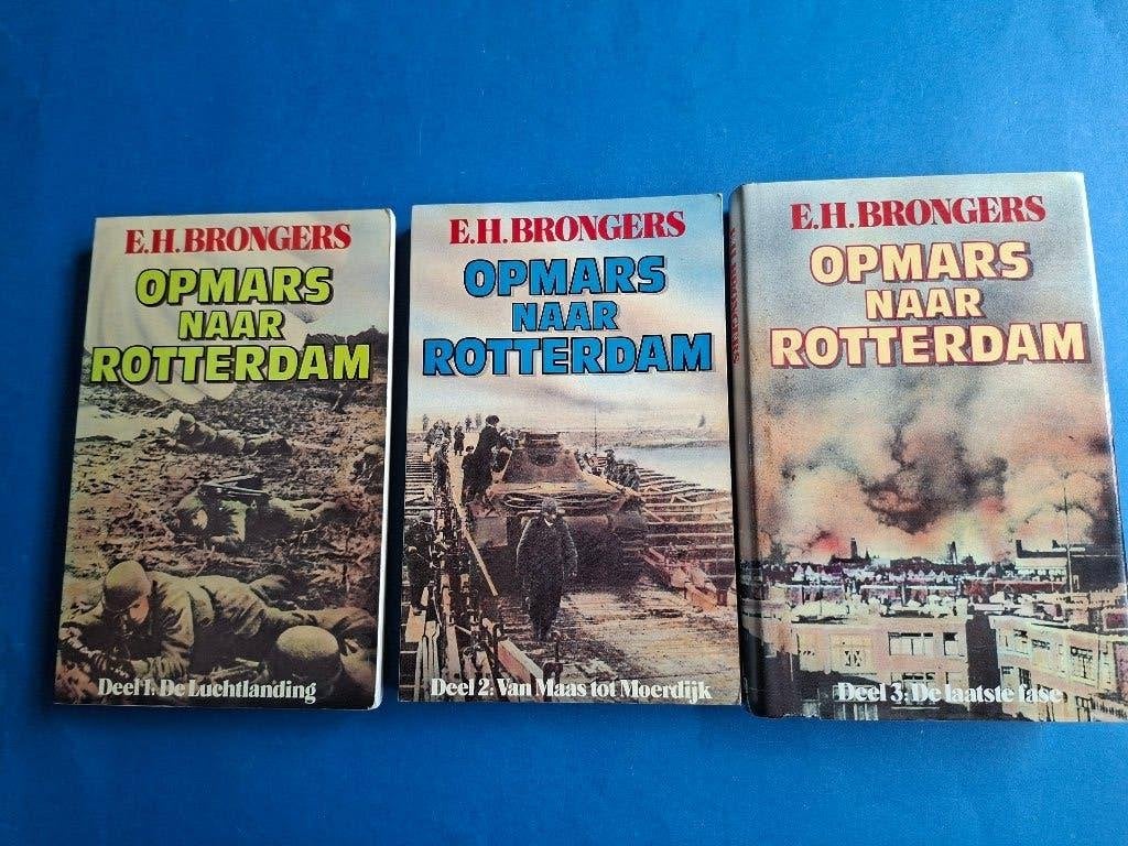 Opmars naar Rotterdam 1+2+3 - E.H. Brongers, Verzenden, Zo goed als nieuw